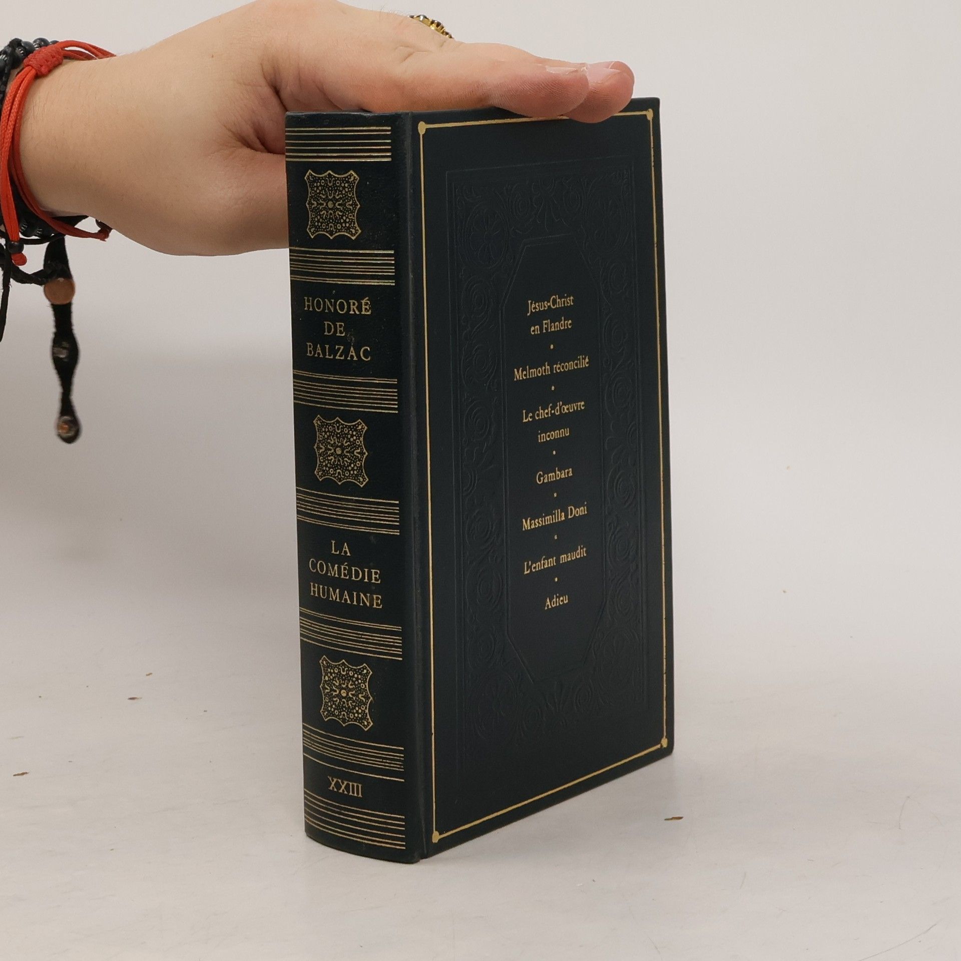 Honoré de Balzac Jésus-Christ en Flandre ; Melmoth réconcilié ; Le chef-d'oeuvre inconnu ; Gambara ; Massimilla Doni ; L'enfant maudit ; Adieu