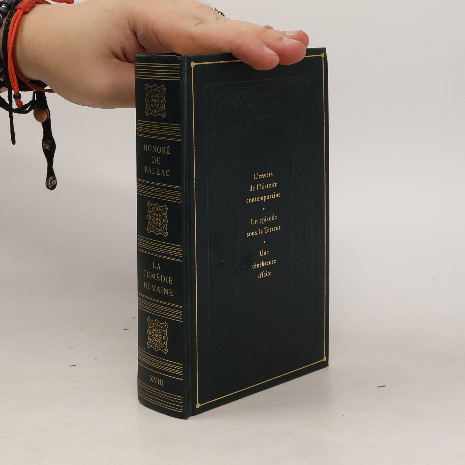 Honoré de Balzac L'envers de l'histoire contemporaine ; Un épisode sous la Terreur ; Une ténébreuse affaire