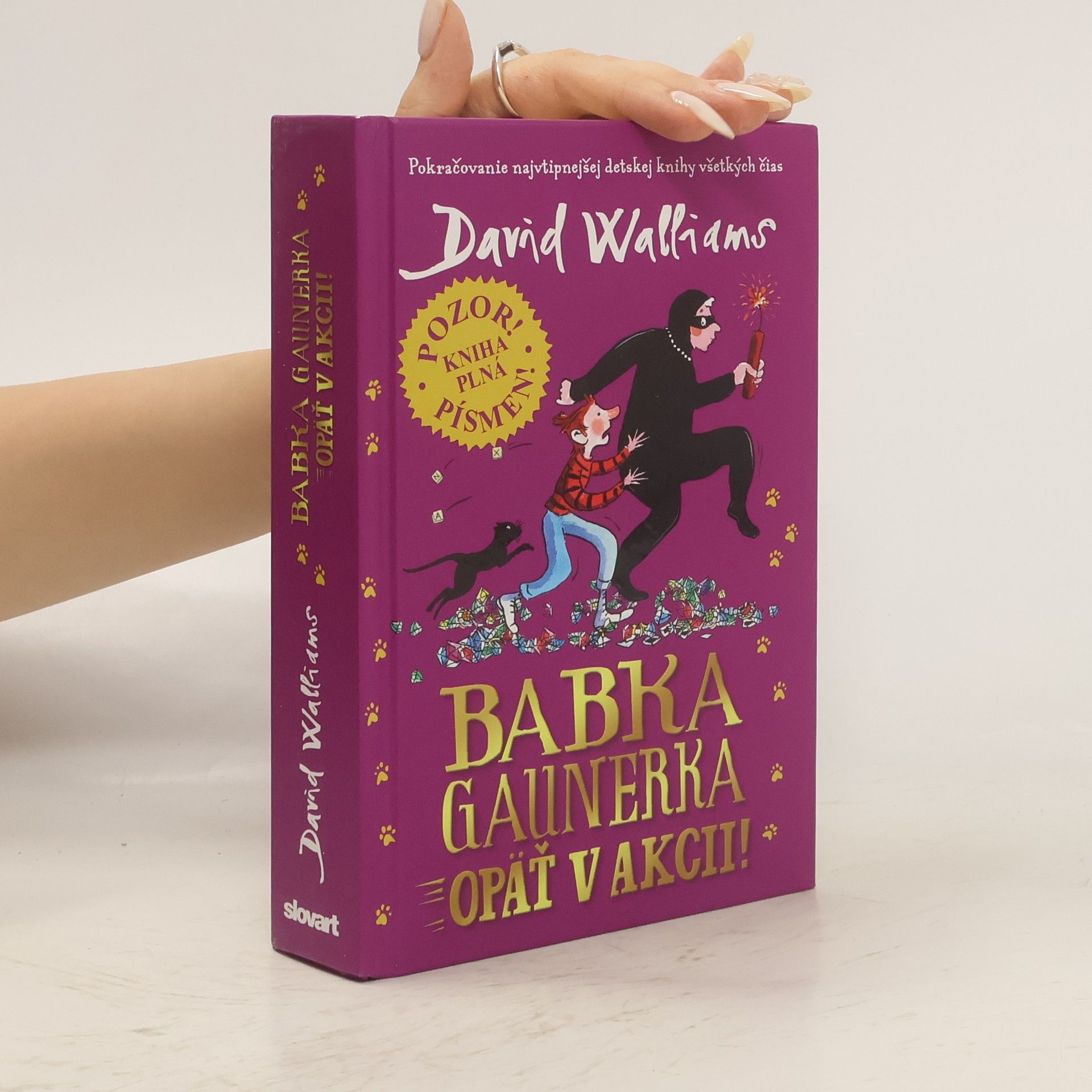 David Walliams Babka gaunerka opäť v akcii