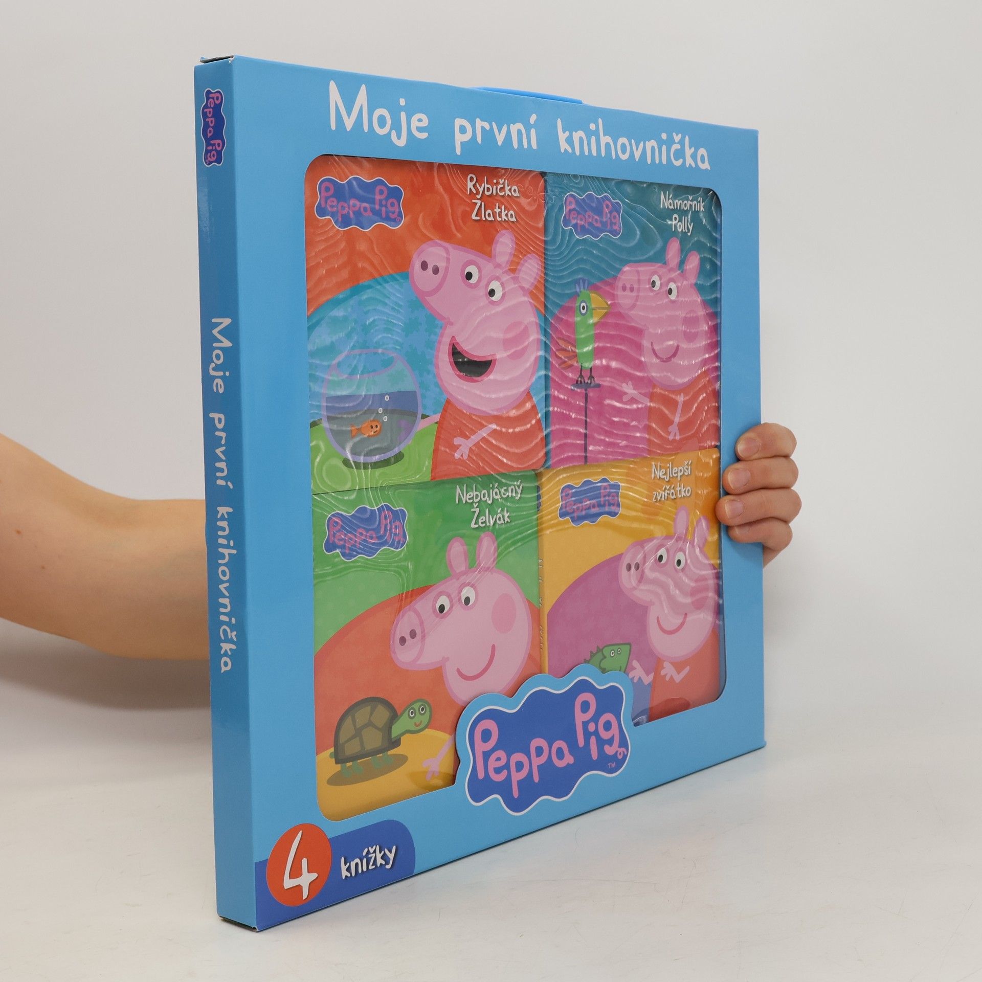 AA.VV. Peppa Pig. Moje první knihovnička. 4 knížky
