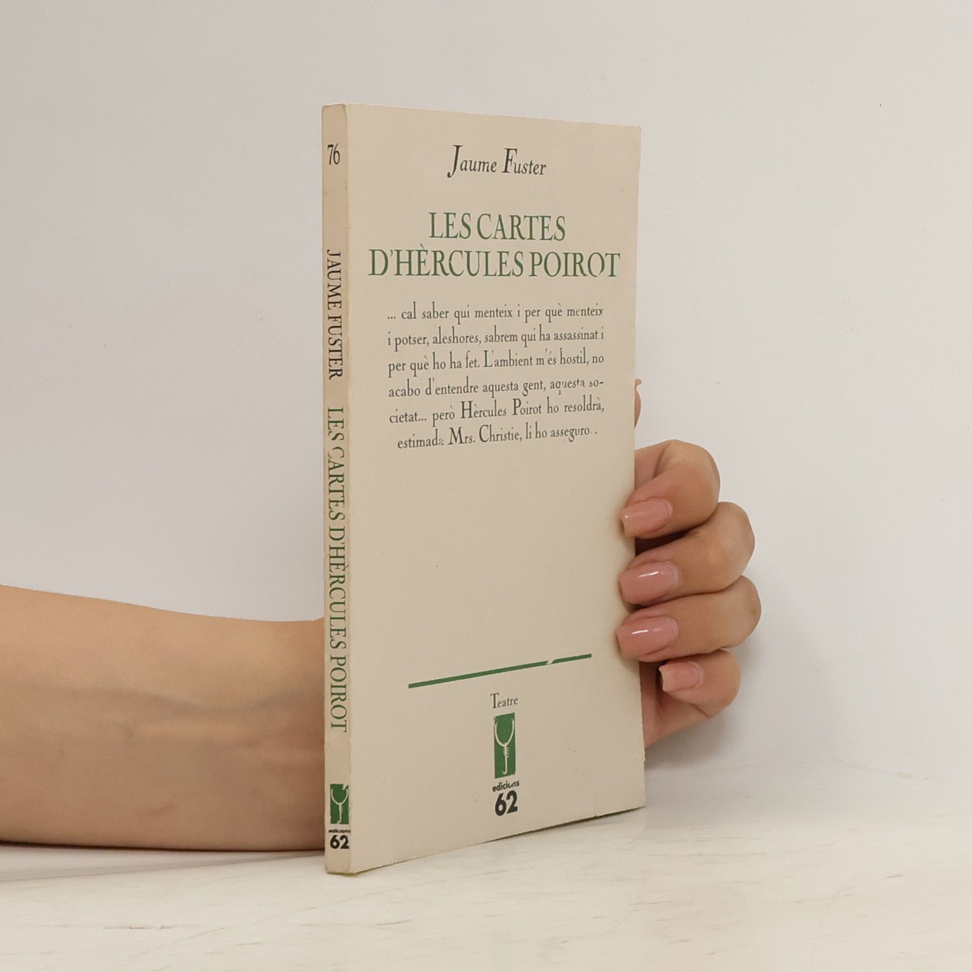 Jaume Fuster i Guillemó Les cartes d'Hèrcules Poirot