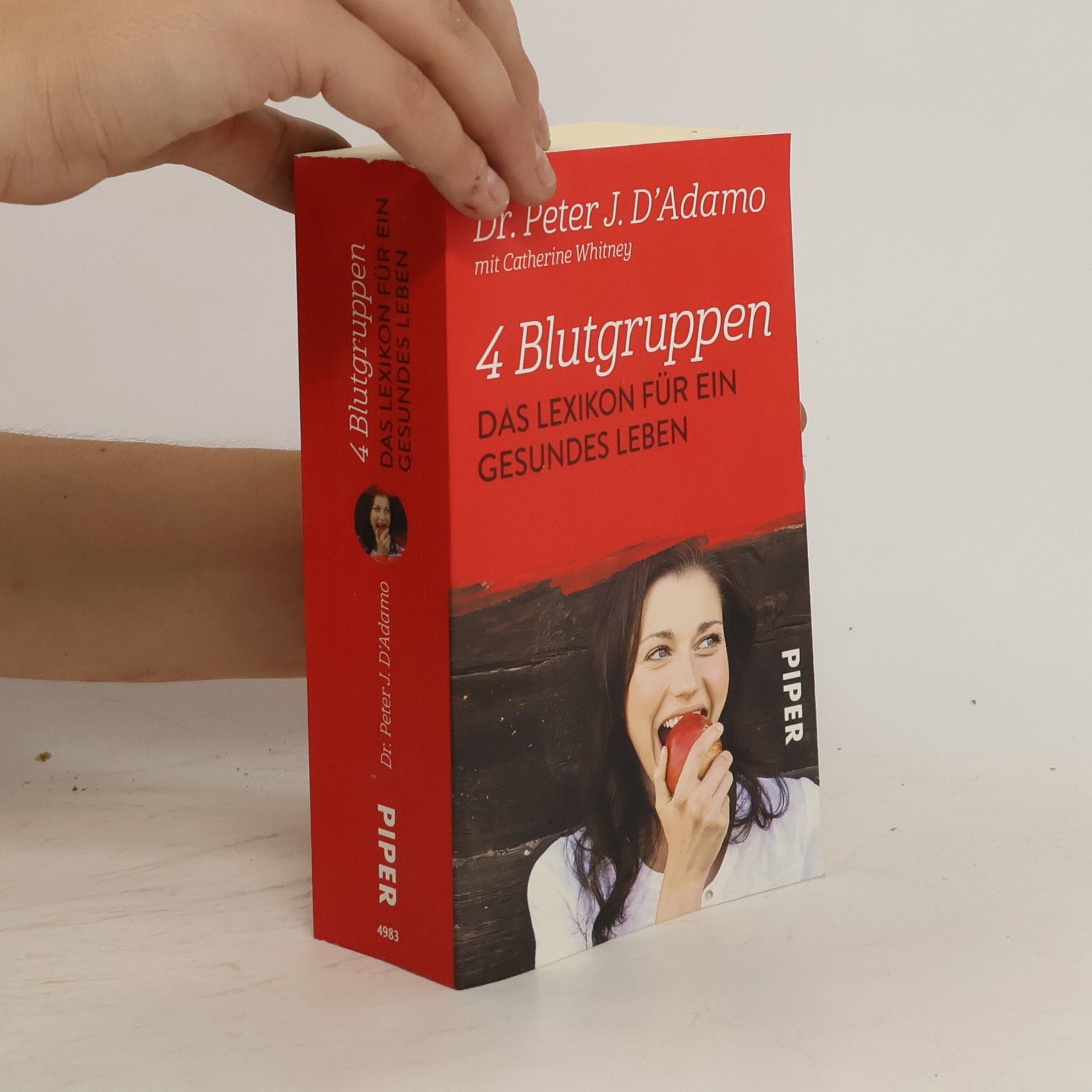 Peter J. D'Adamo 4 Blutgruppen - das Lexikon für ein gesundes Leben