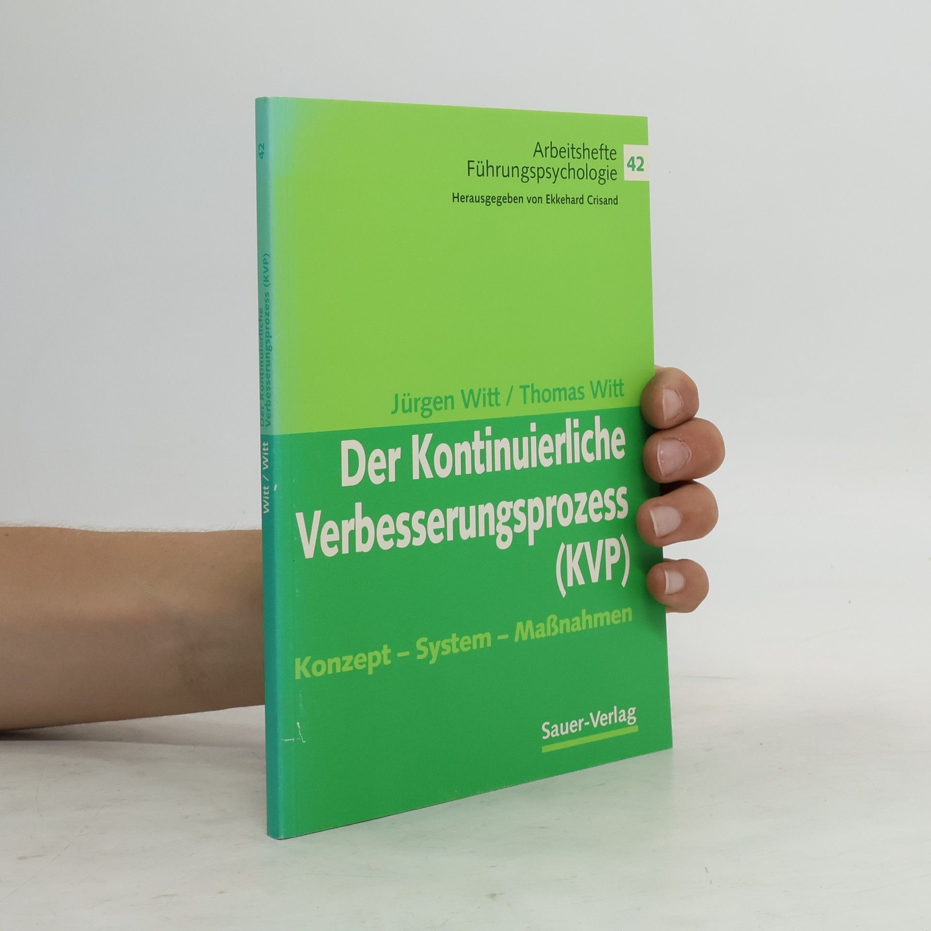 Jürgen Witt Der kontinuierliche Verbesserungsprozess