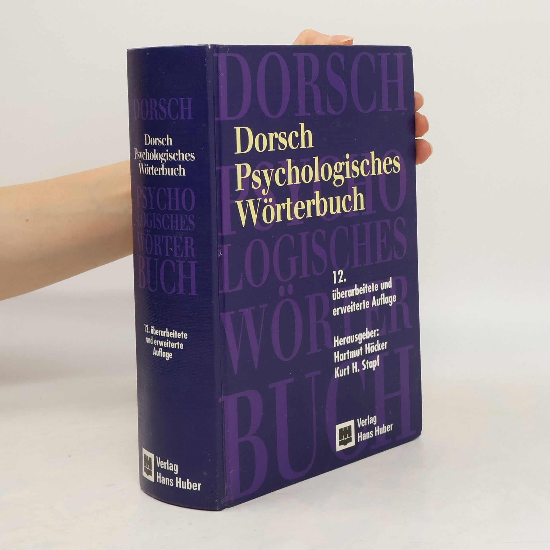 F. Dorsch Psychologisches Wörterbuch