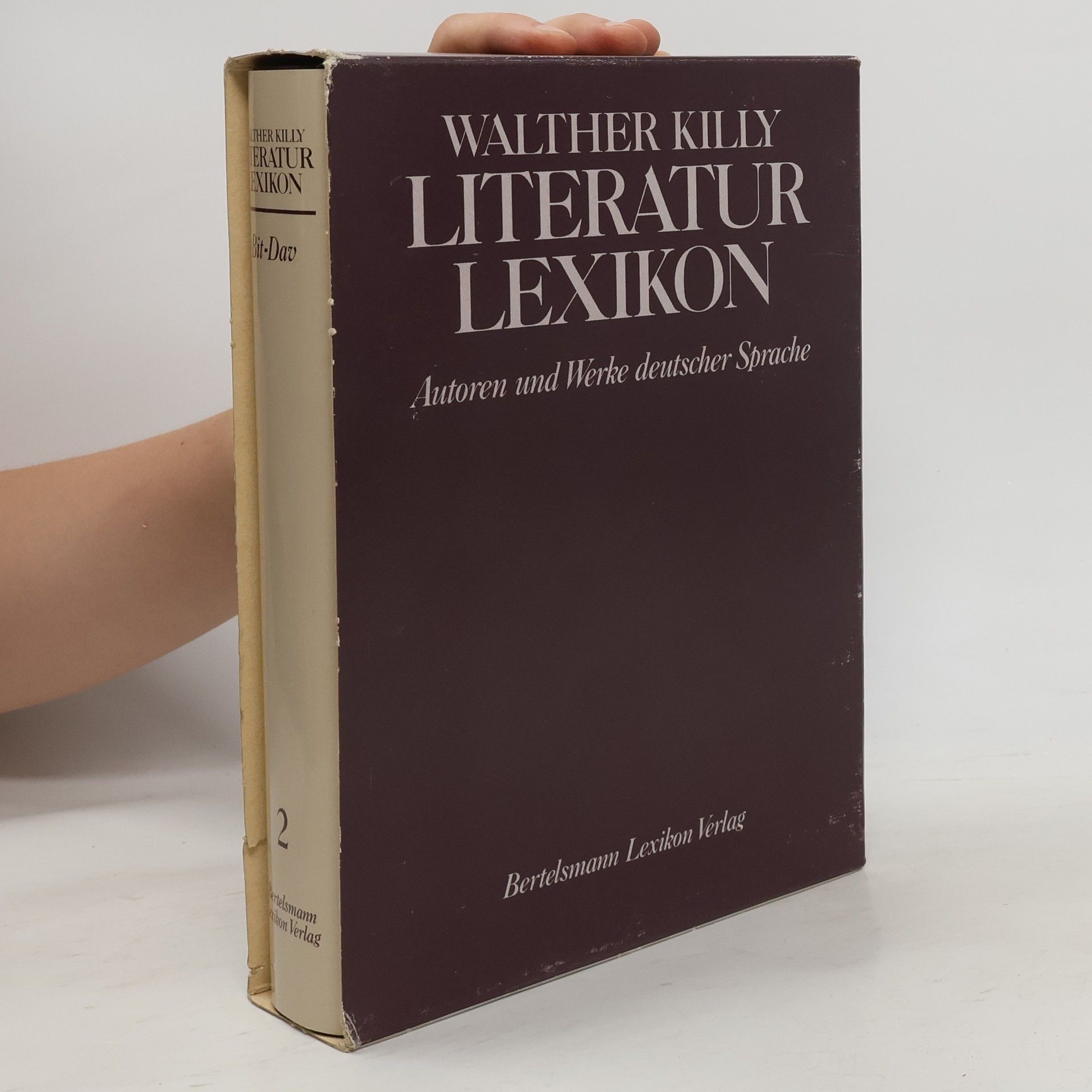 Walther Killy Literatur Lexikon 2 Bit-Dav