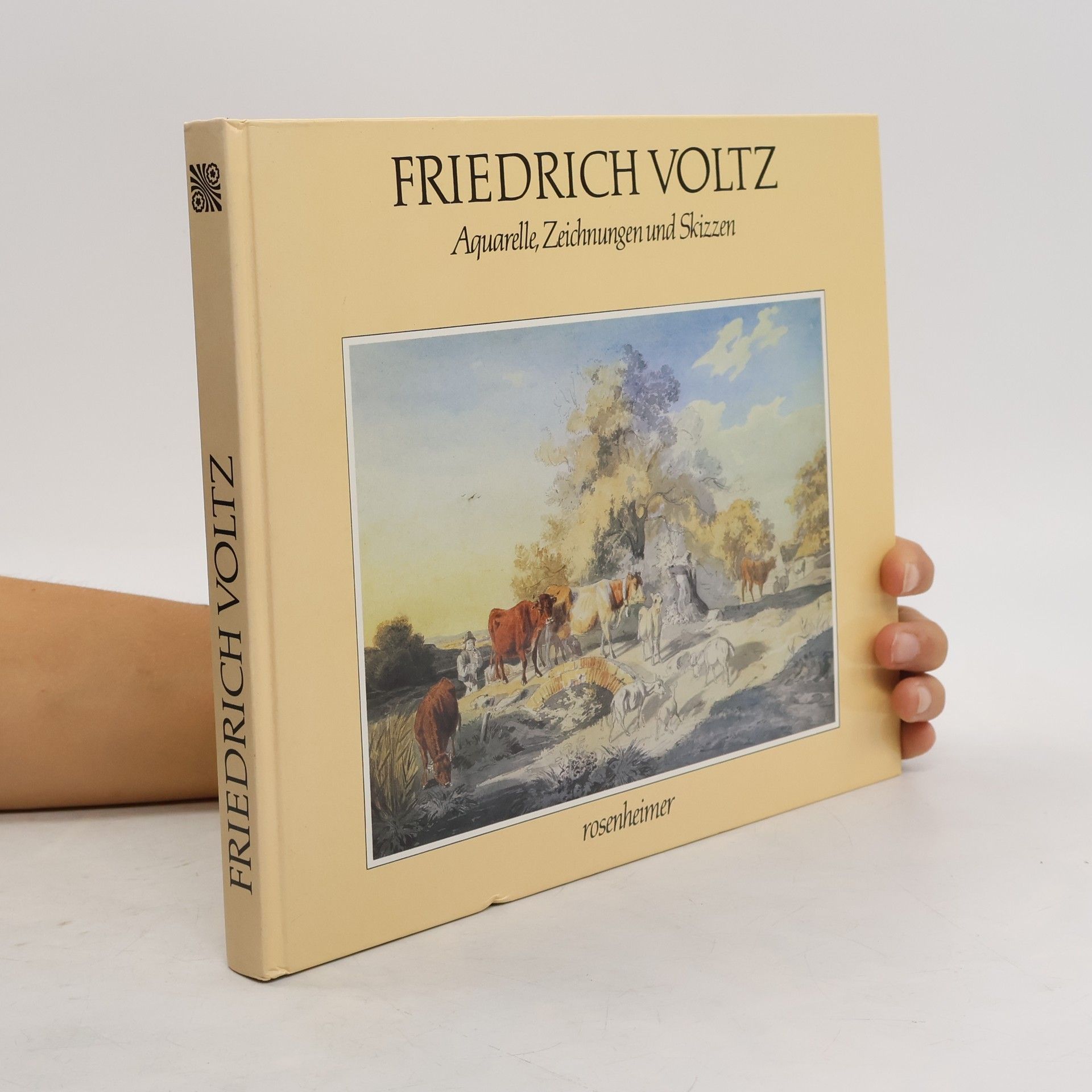 Friedrich Voltz Aquarelle, Zeichnungen und Skizzen
