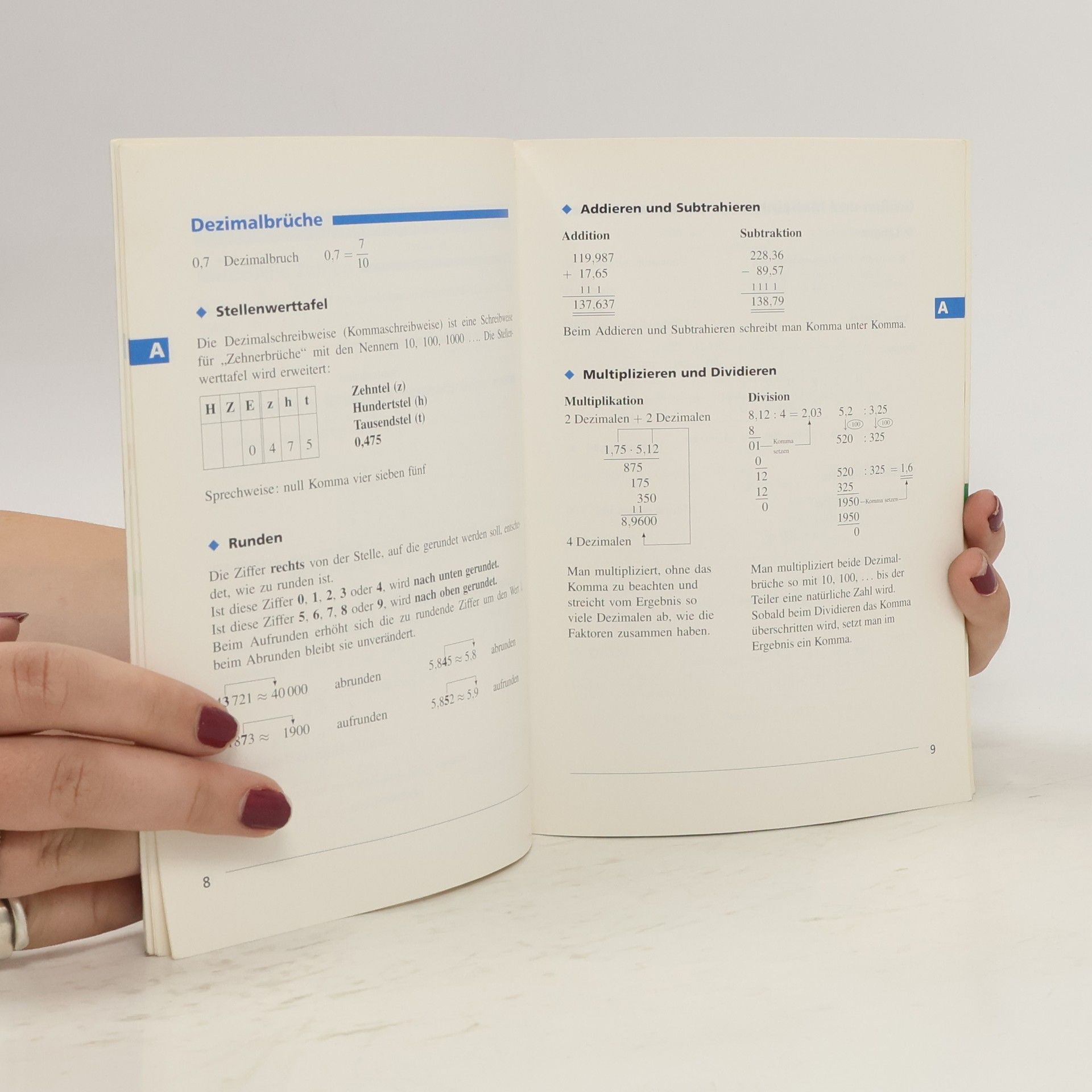 Kolektív autorov Formelsammlung Mathematik. Bayern. Hauptschule. Ab der 8. Jahrgangsstufe