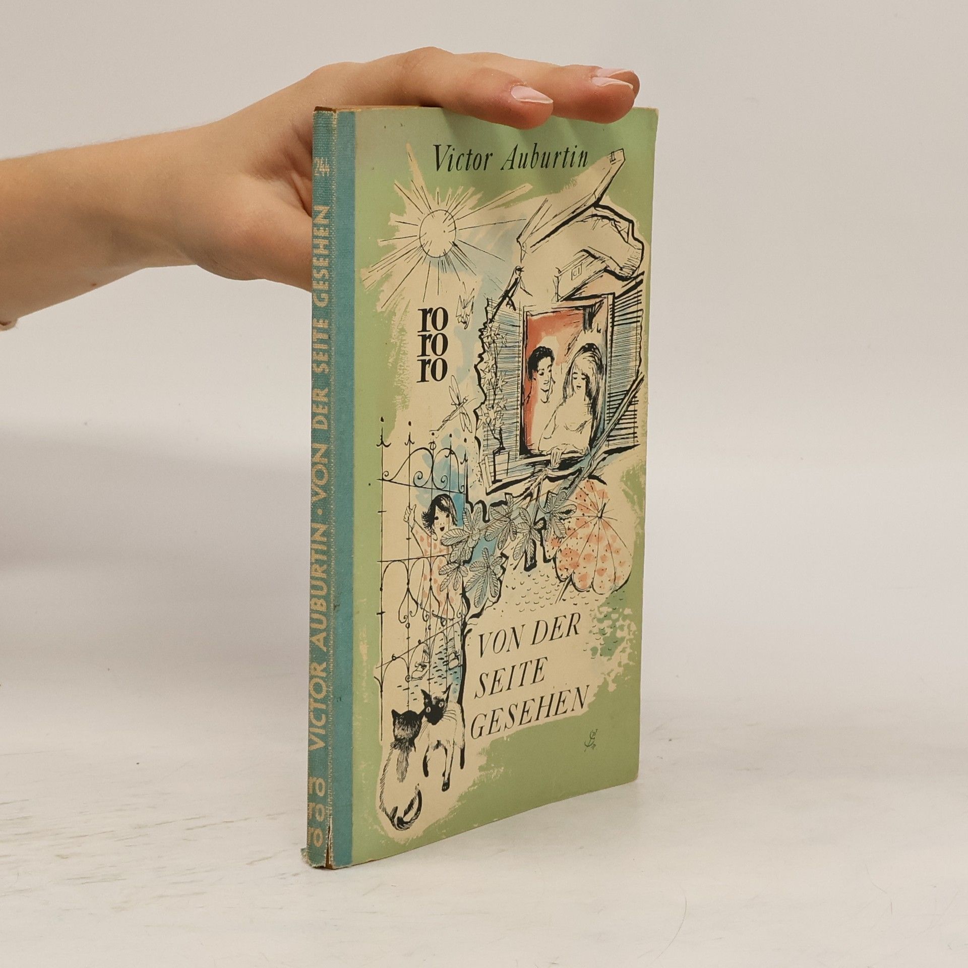 Von der Seite gesehen