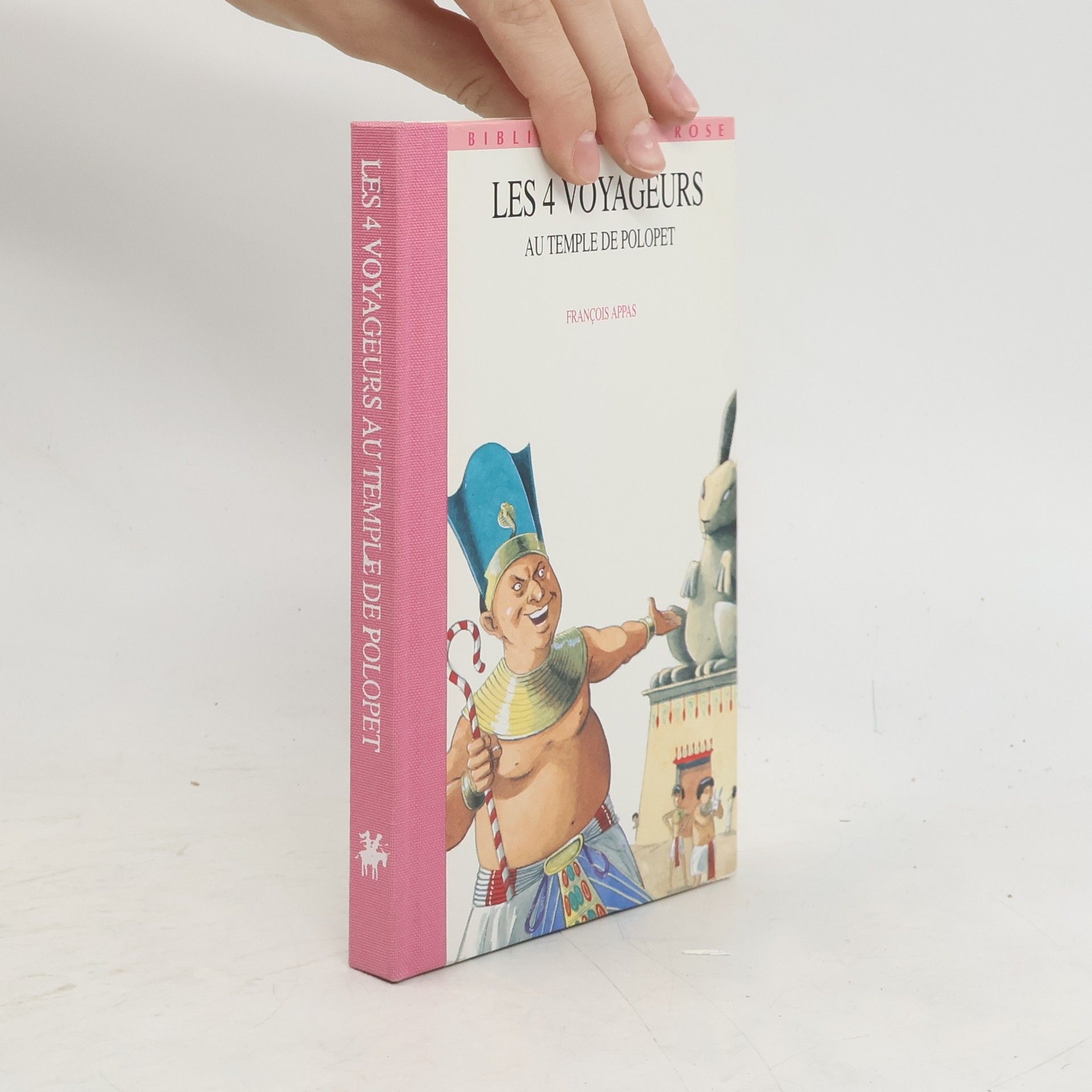 François Appas Les 4 voyageurs au temple de Polopêt