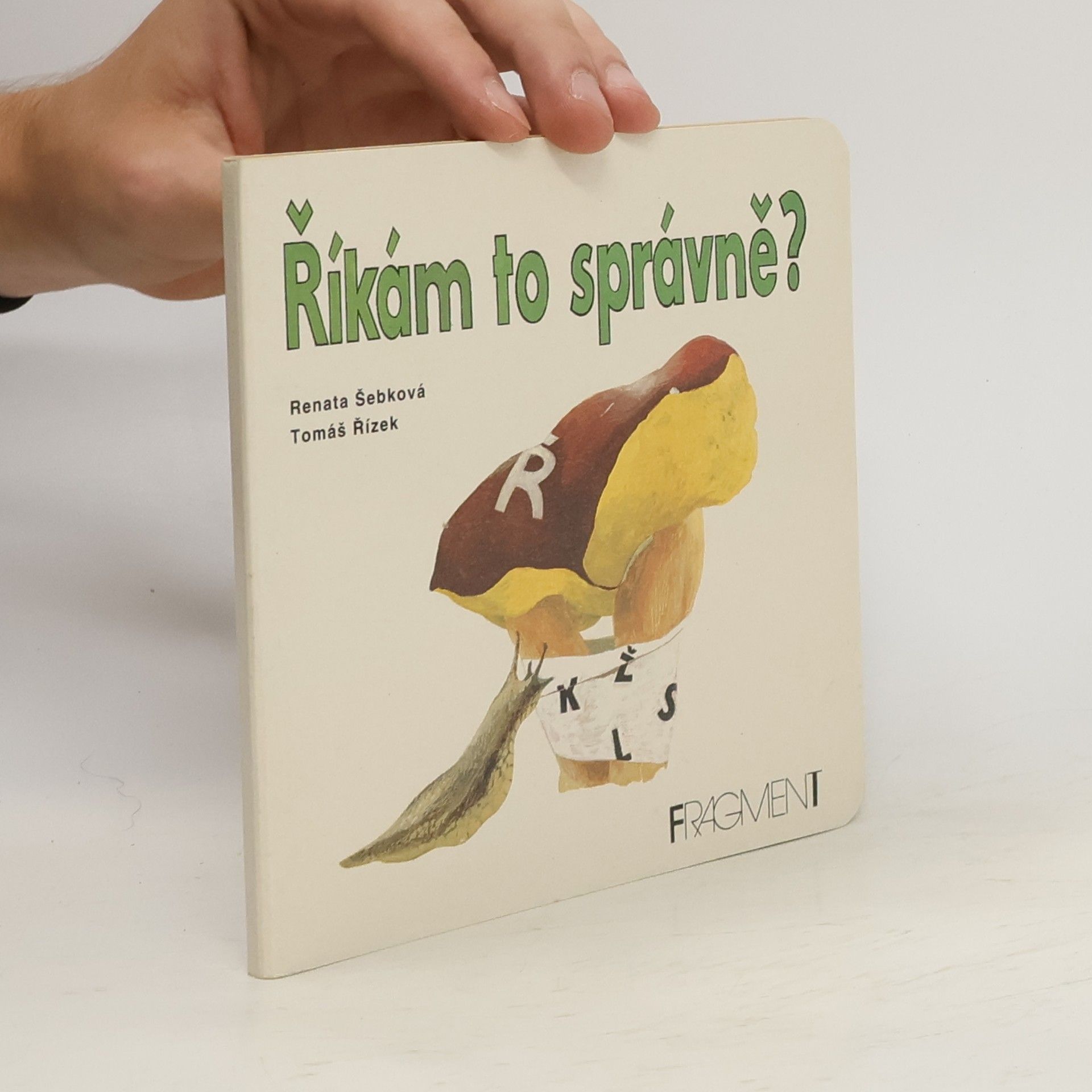 Tomáš Řízek Říkám to správně?
