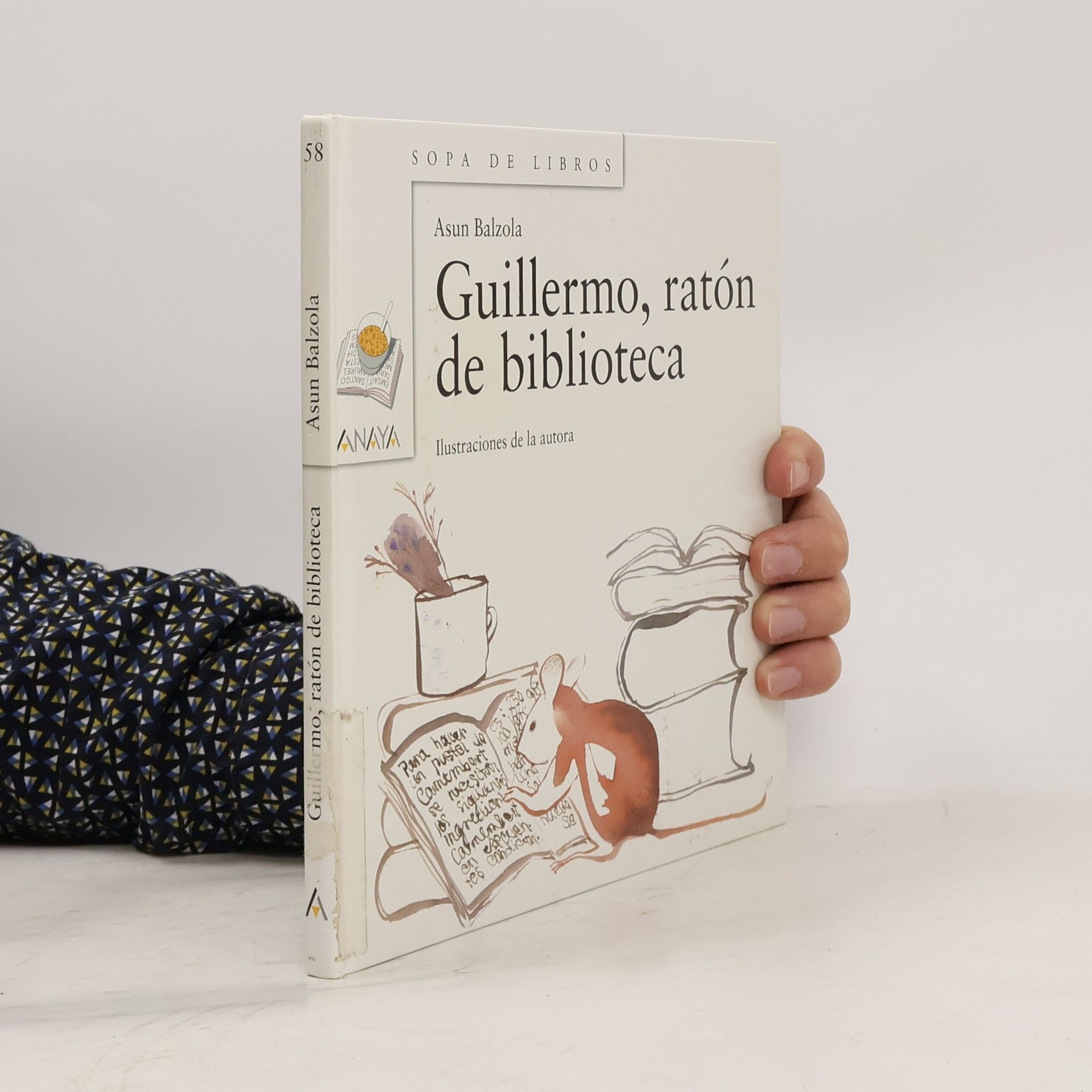 Asun Balzola Sopa de Libros - 58: Guillermo, ratón de biblioteca