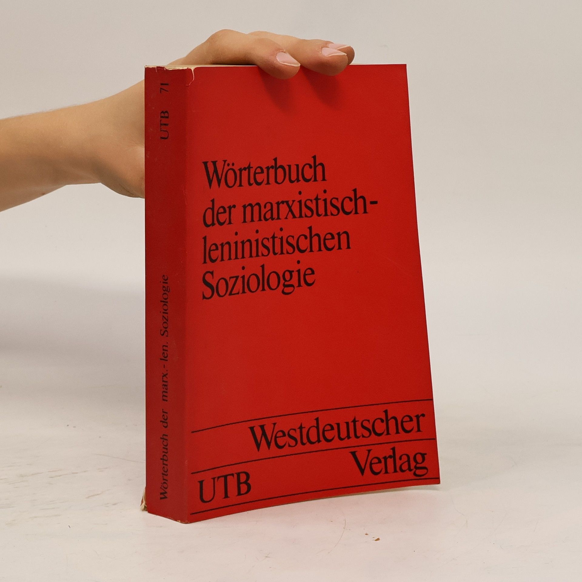 Georg Aßmann Wörterbuch der marxistisch-leninistischen Soziologie