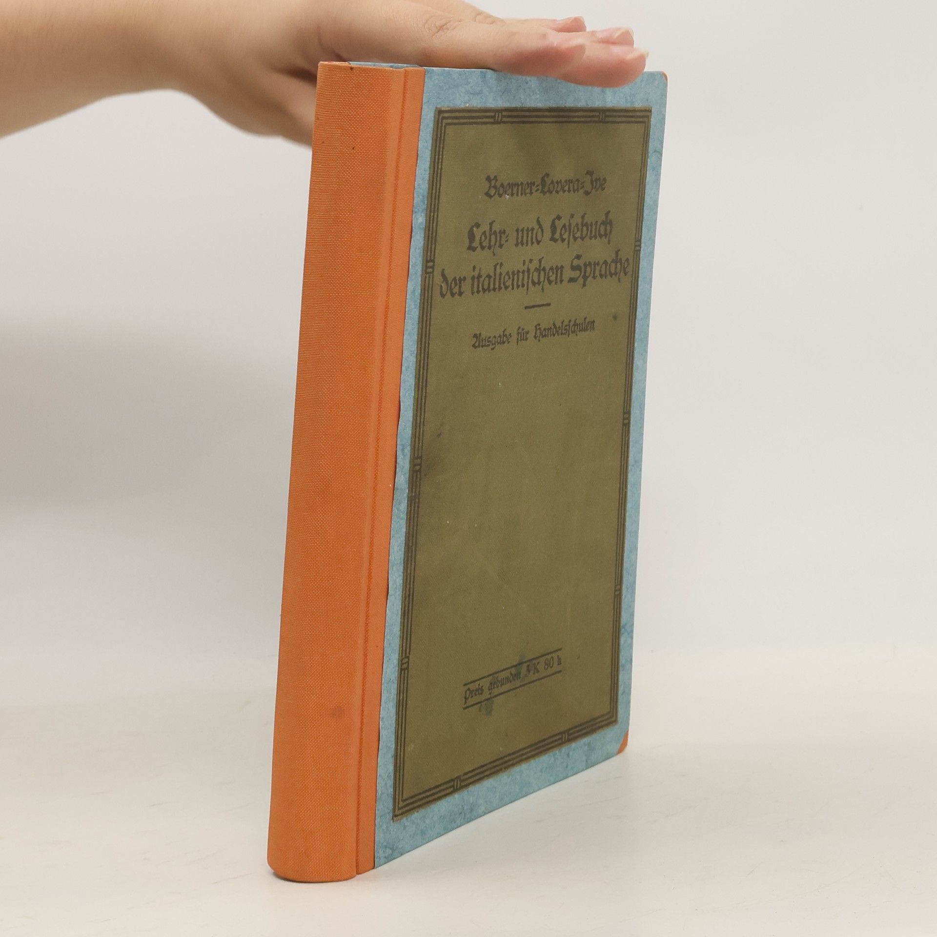 Lehr- und Lesebuch der italienischen Sprache