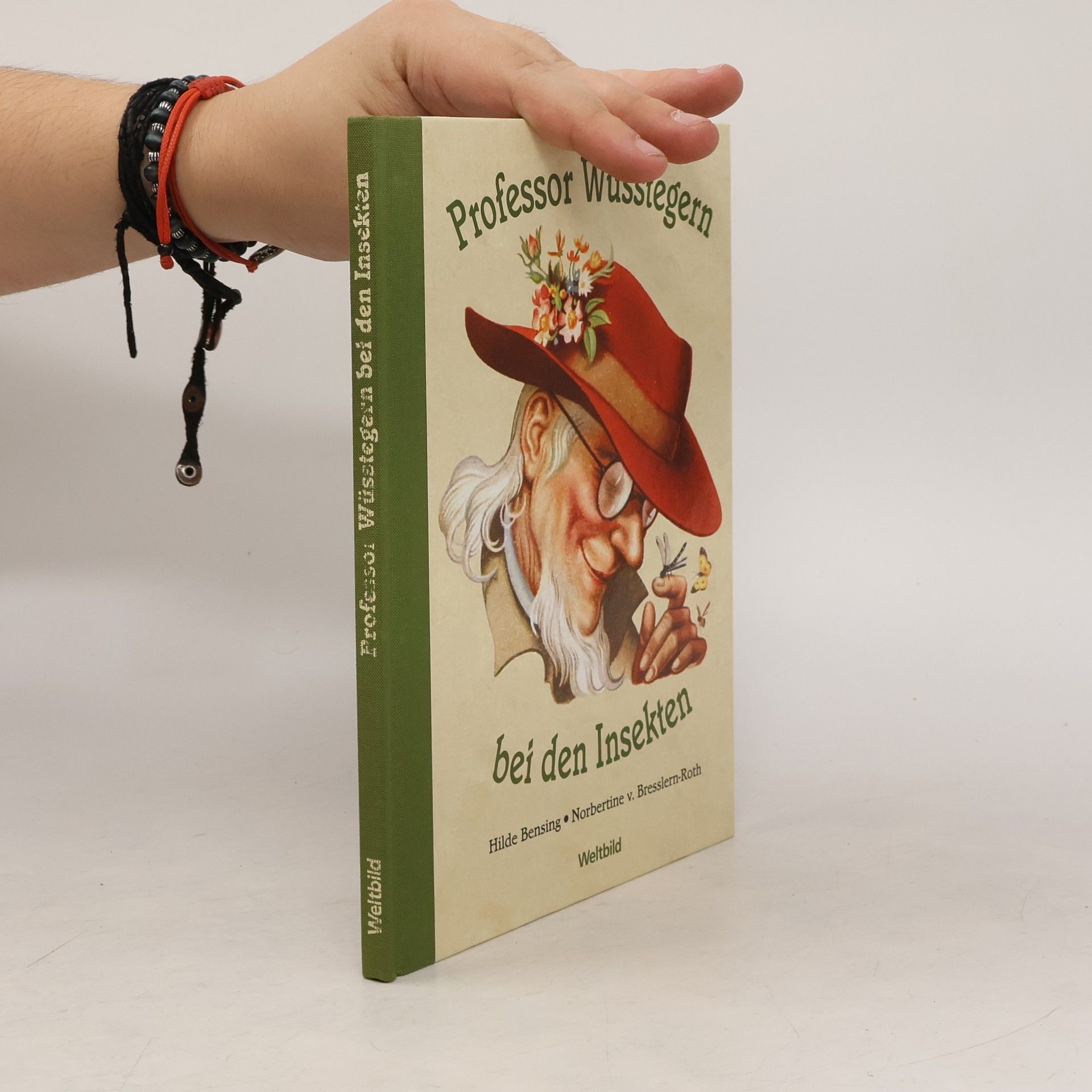 Professor Wüsstegern bei den Insekten