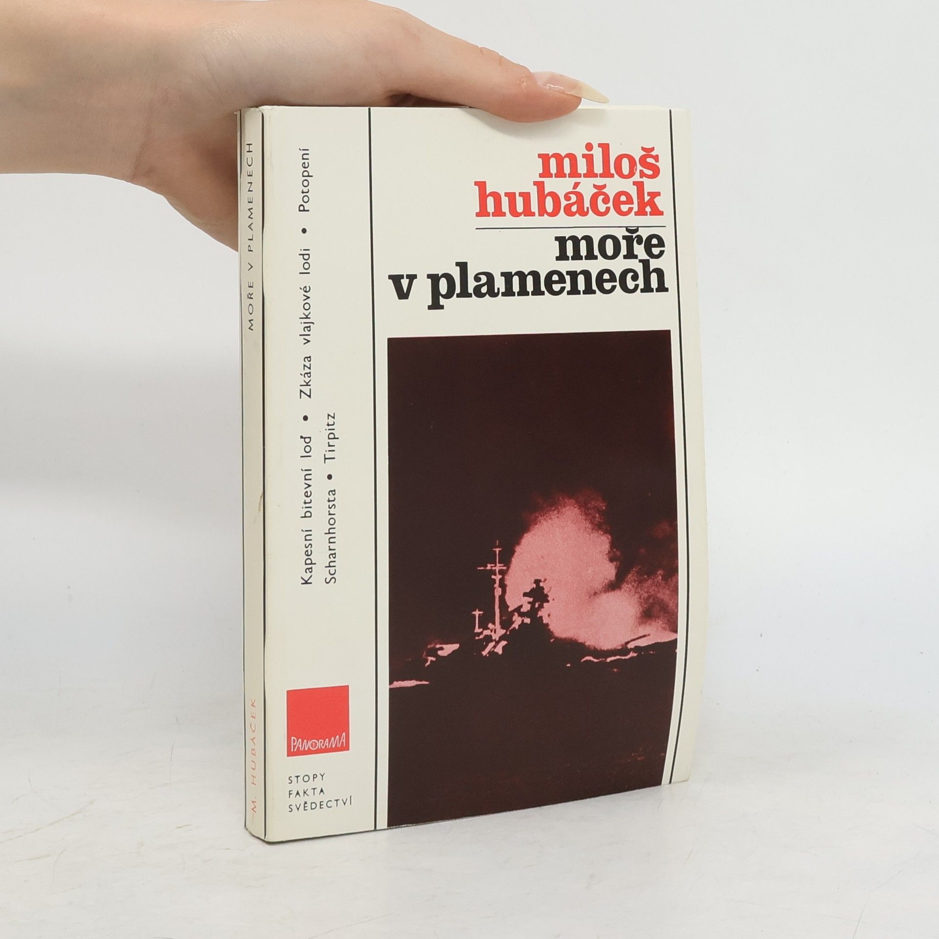 Miloš Hubáček Moře v plamenech
