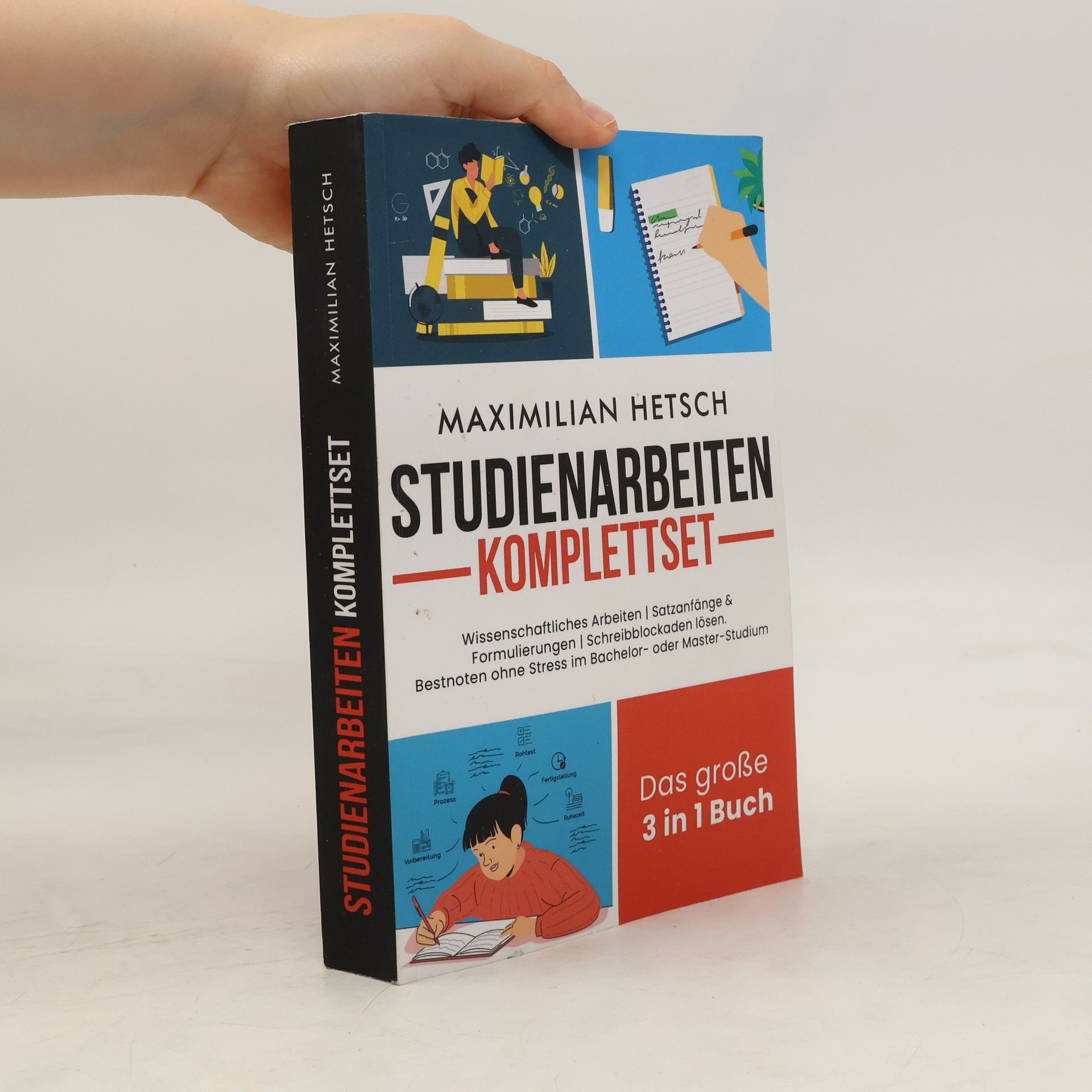 Maximilian Hetsch Studienarbeiten Komplettset. Das große 3 in 1 Buch