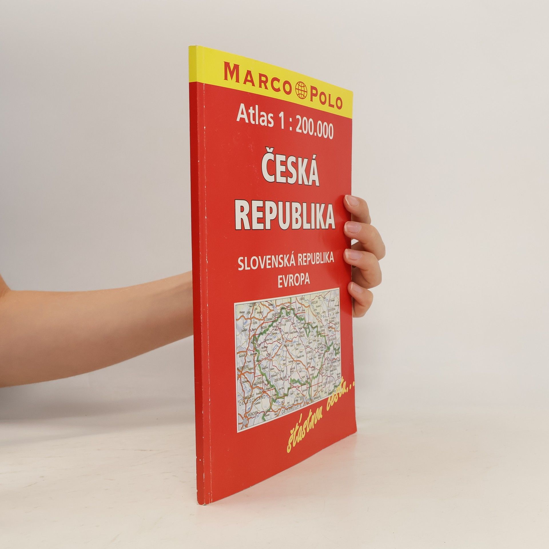 kolektiv Atlas 1: 200000 Česká republika, Slovenská republika, Evropa