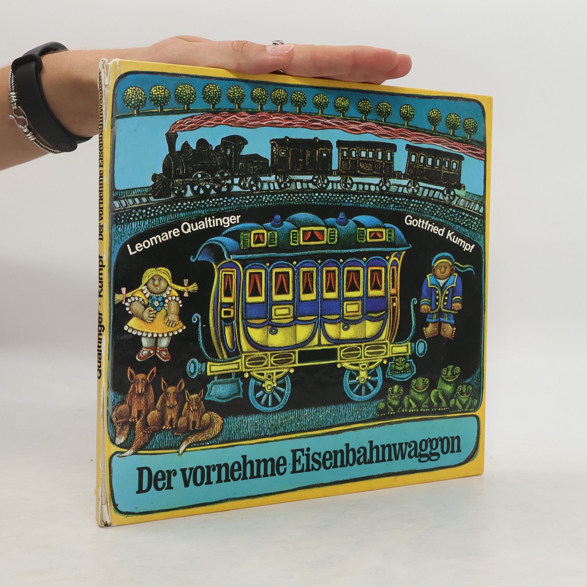 Leomare Qualtinger Der vornehme Eisenbahnwaggon