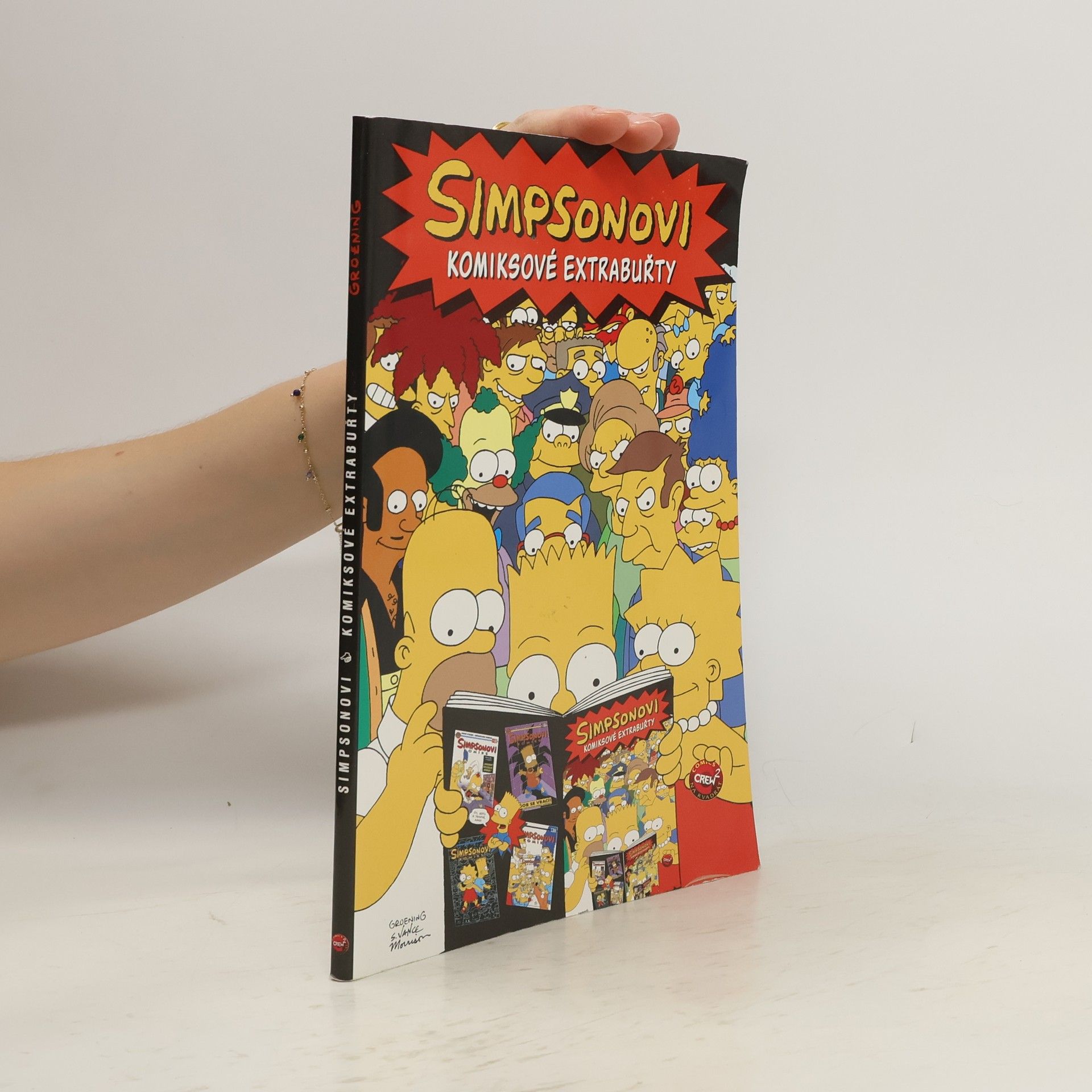 Steve Vance Simpsonovi: Komiksové extrabuřty