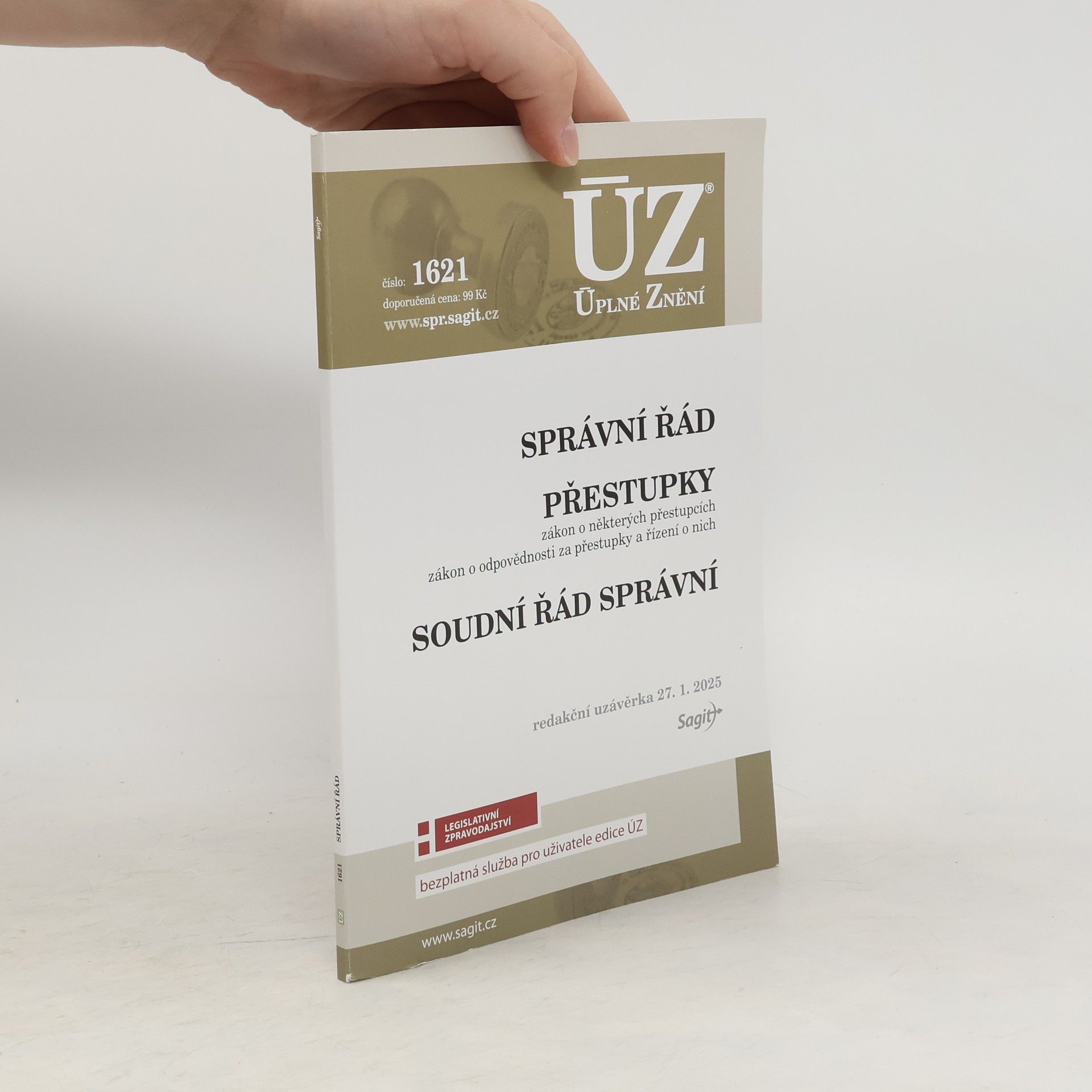 Autorenkollektiv Správní řád. Přestupky. Soudní řád správní