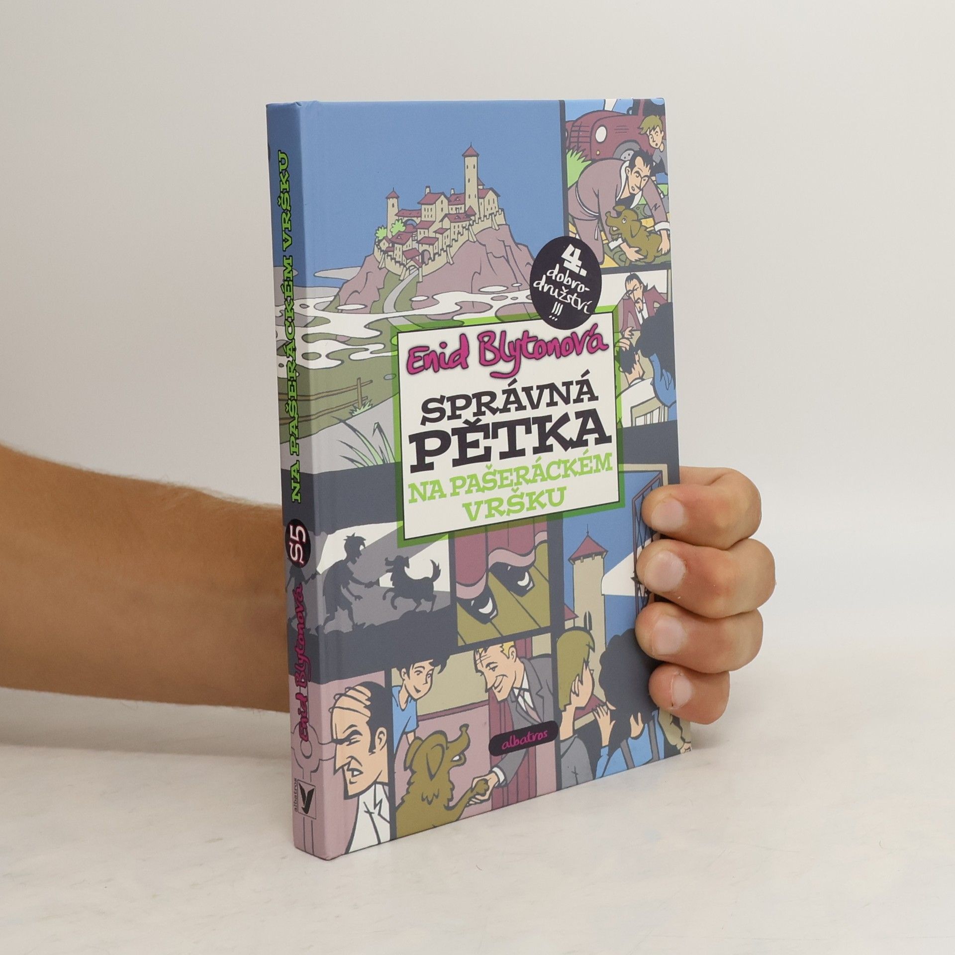 Enid Blyton Správná pětka. Na Pašeráckém vršku