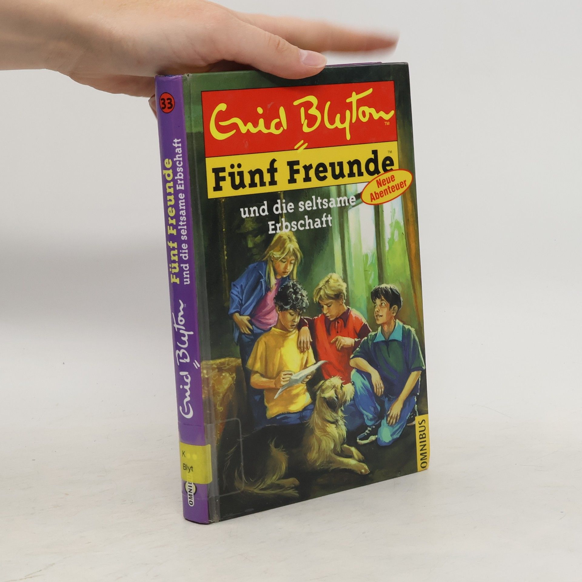 Enid Blyton Fünf Freunde und die seltsame Erbschaft