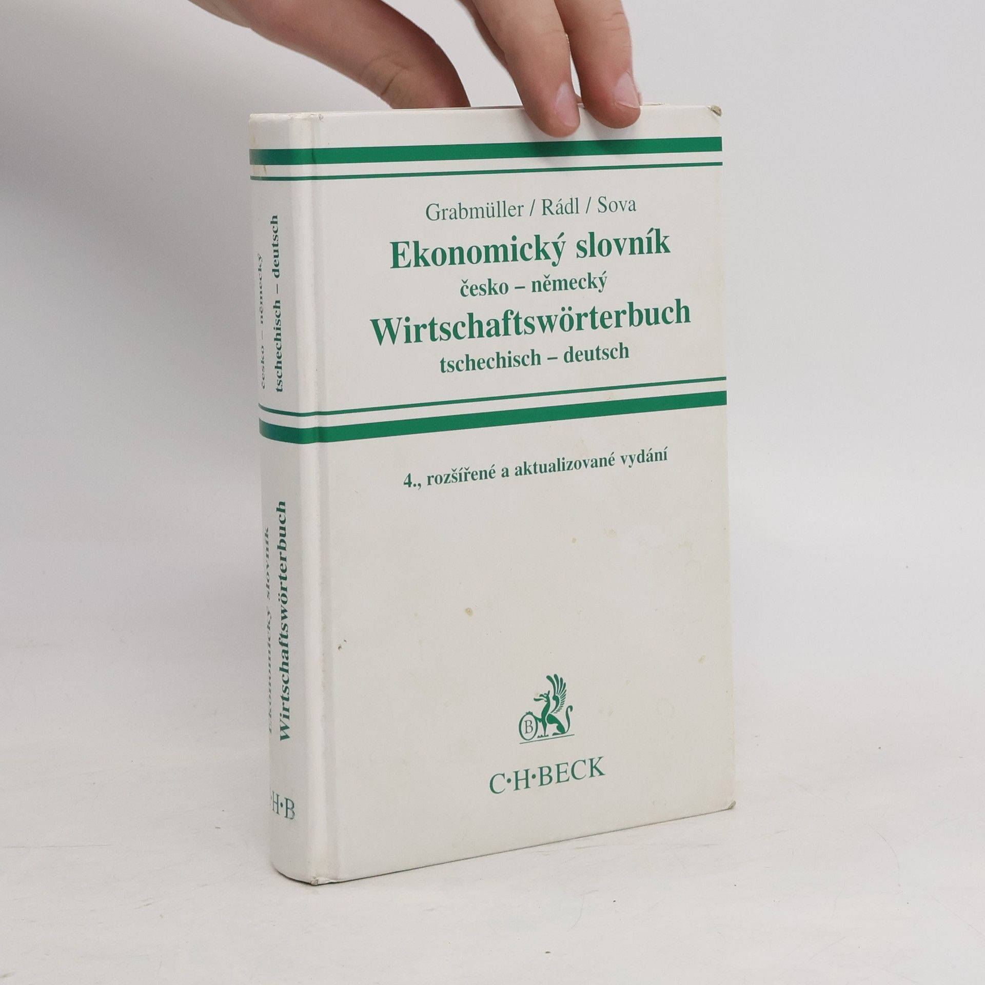 Marek Grabmüller Ekonomický slovník česko-německý = Wirtschaftswörterbuch tschechisch-deutsch