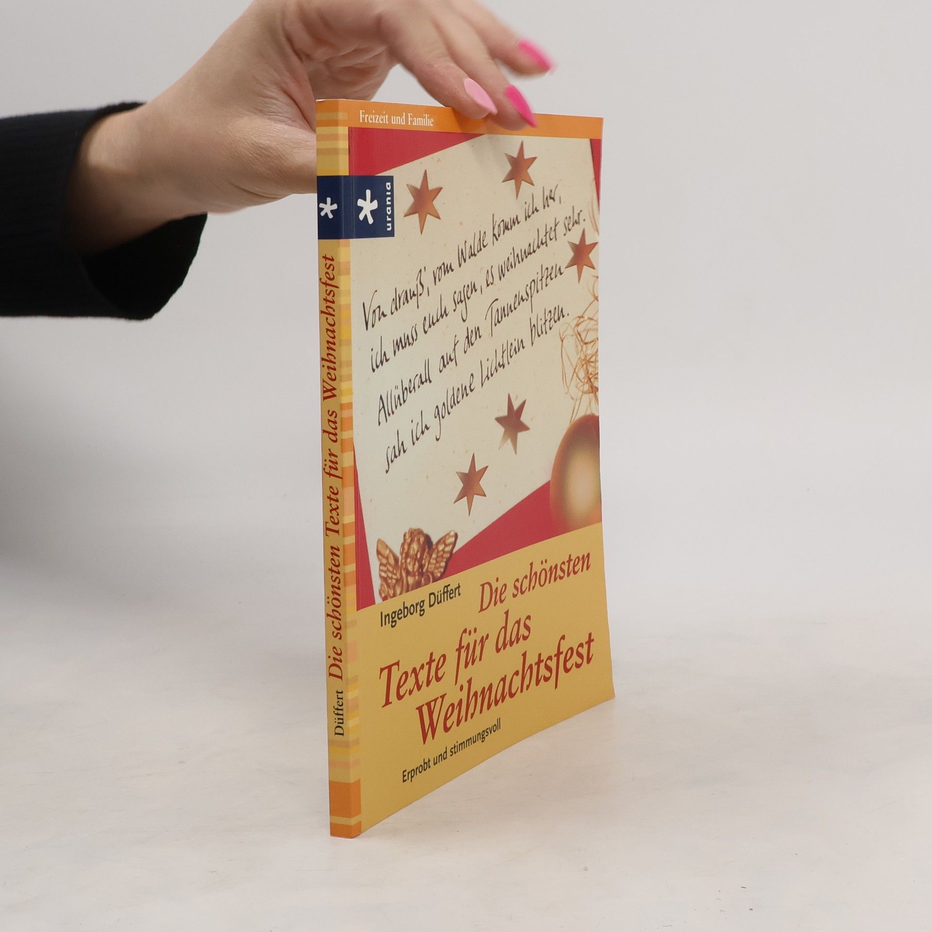 Ingeborg Düffert Die schönsten Texte für das Weihnachtsfest