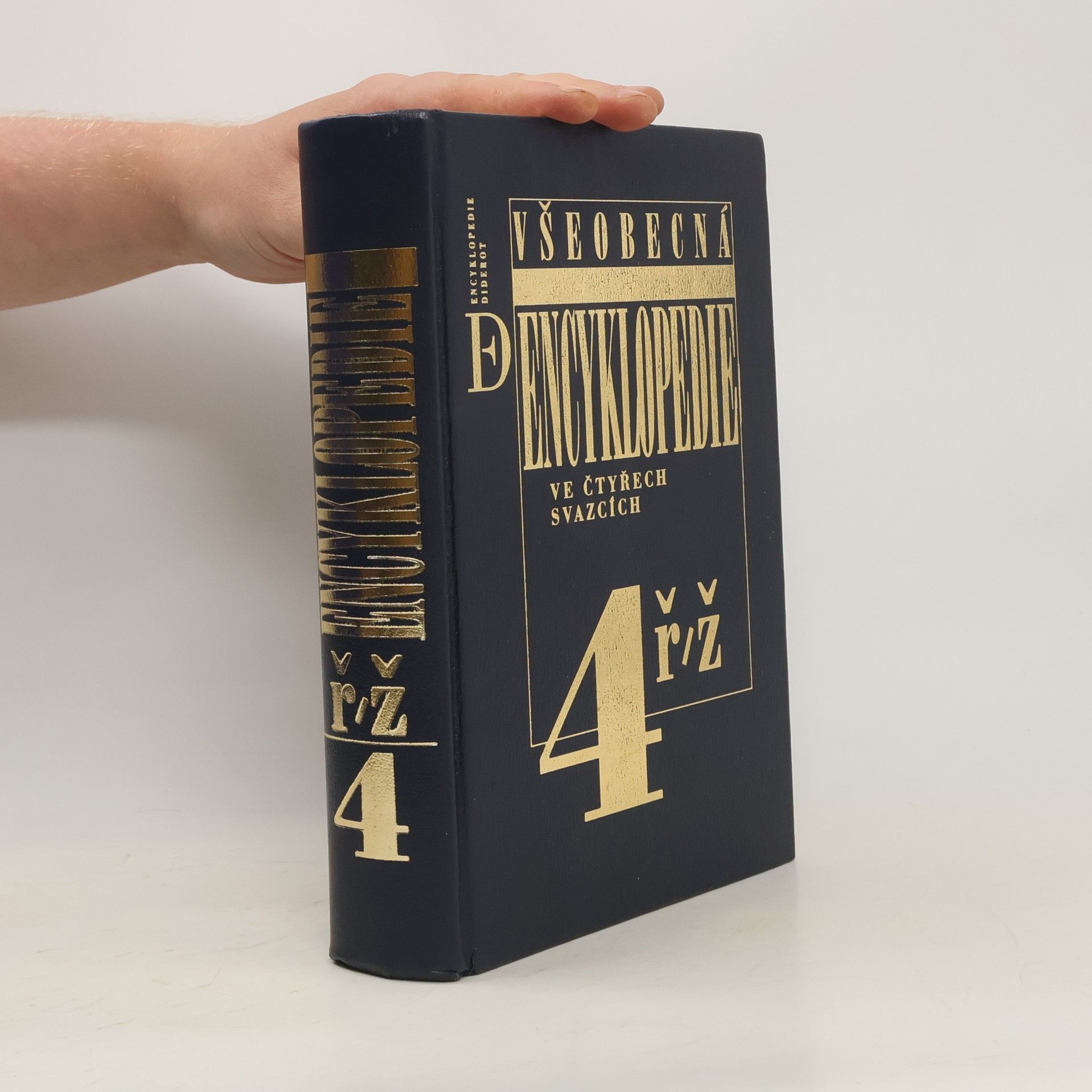 Kolektiv autorů Všeobecná encyklopedie ve čtyřech svazcích, díl 4 - ř/ž