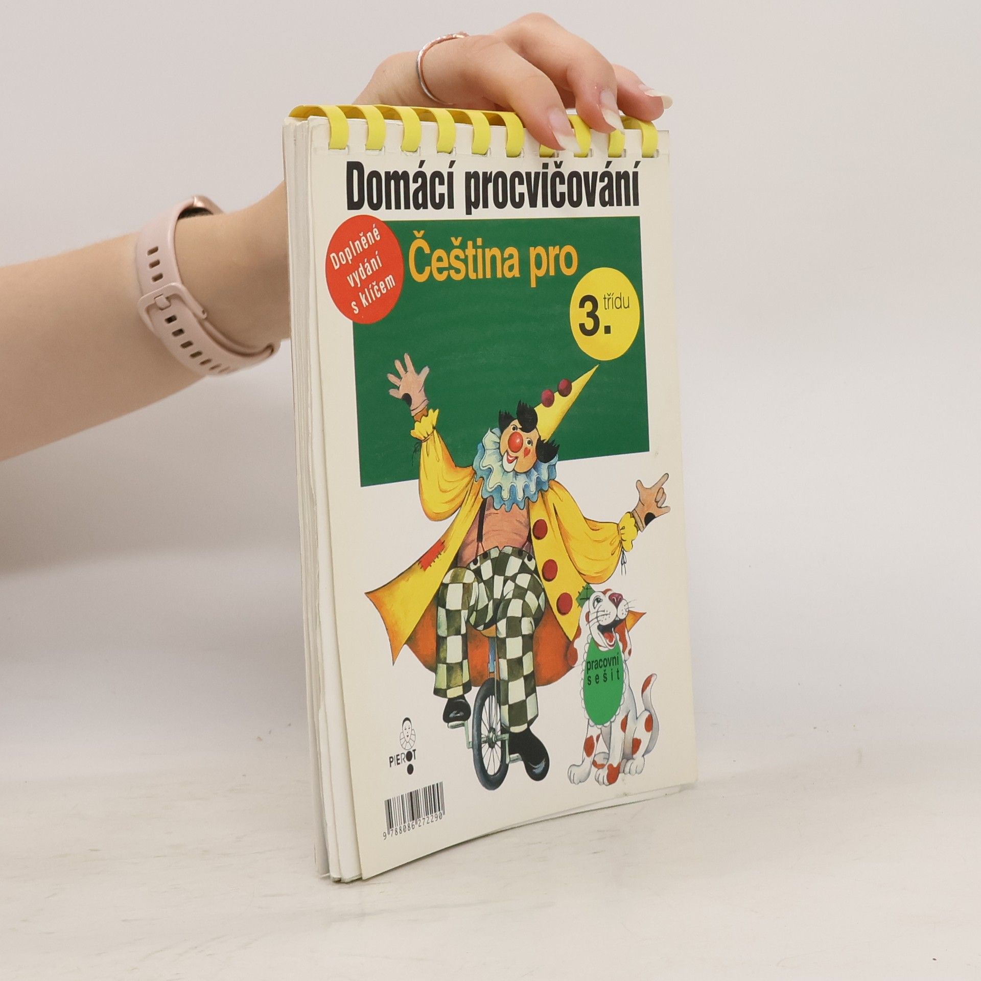 Pierot Domácí procvičování Čeština pro 3.třídu s klíčem