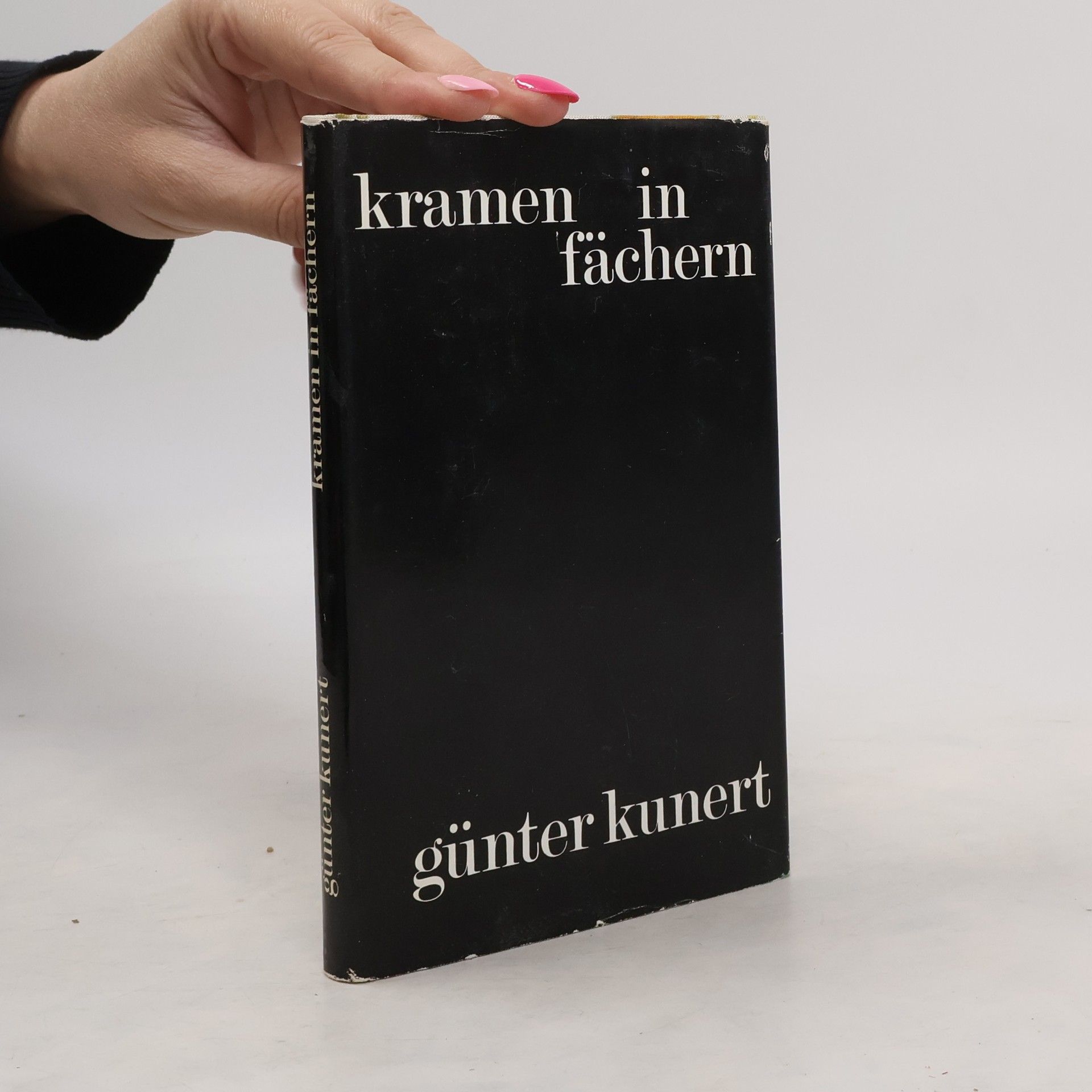 Günter Kunert Kramen In Fächern