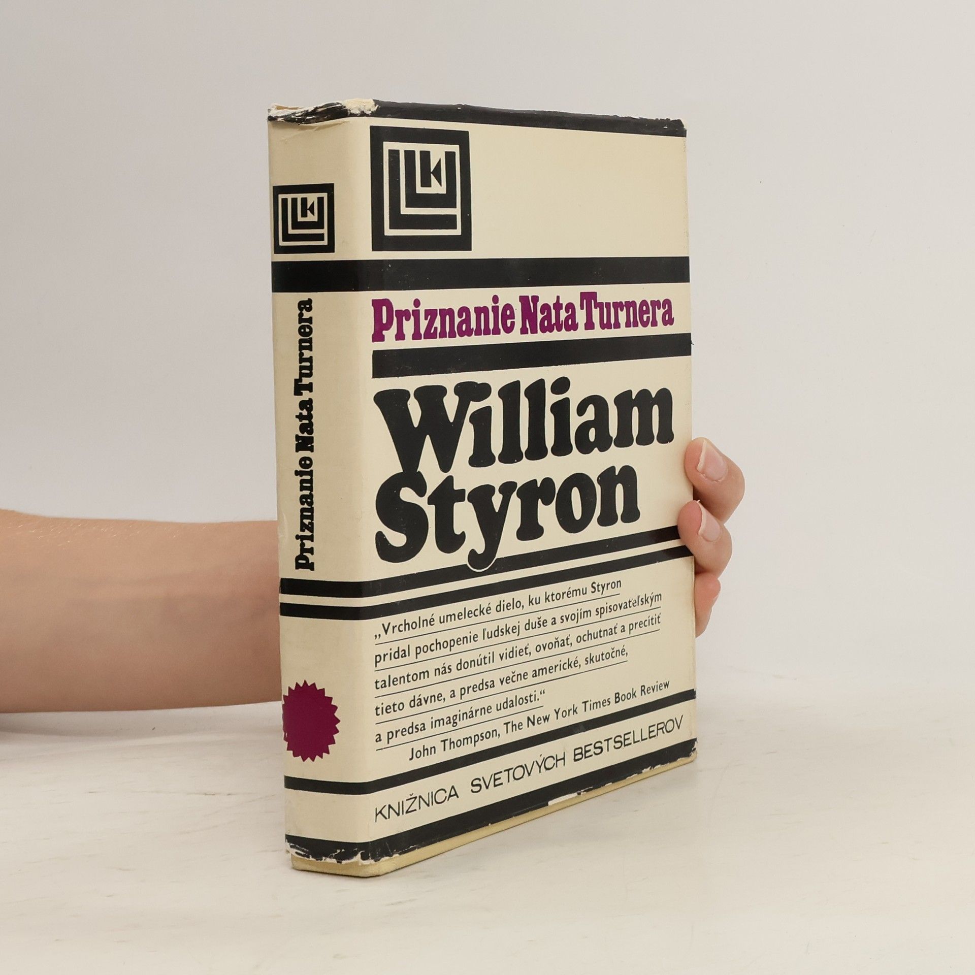 William Styron Priznanie Nata Turnera