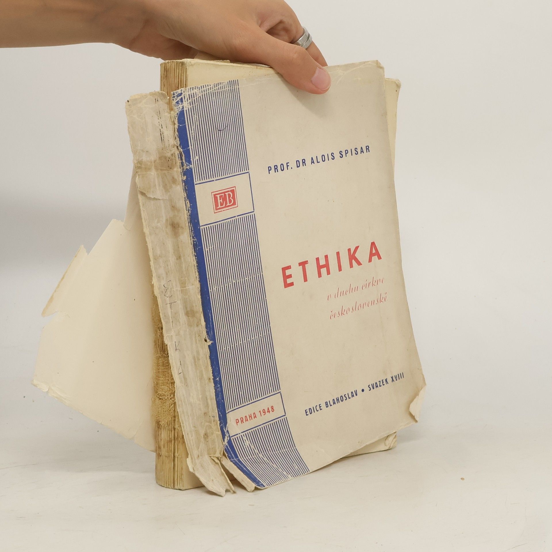 Alois Spisar Ethika v duchu církve československé