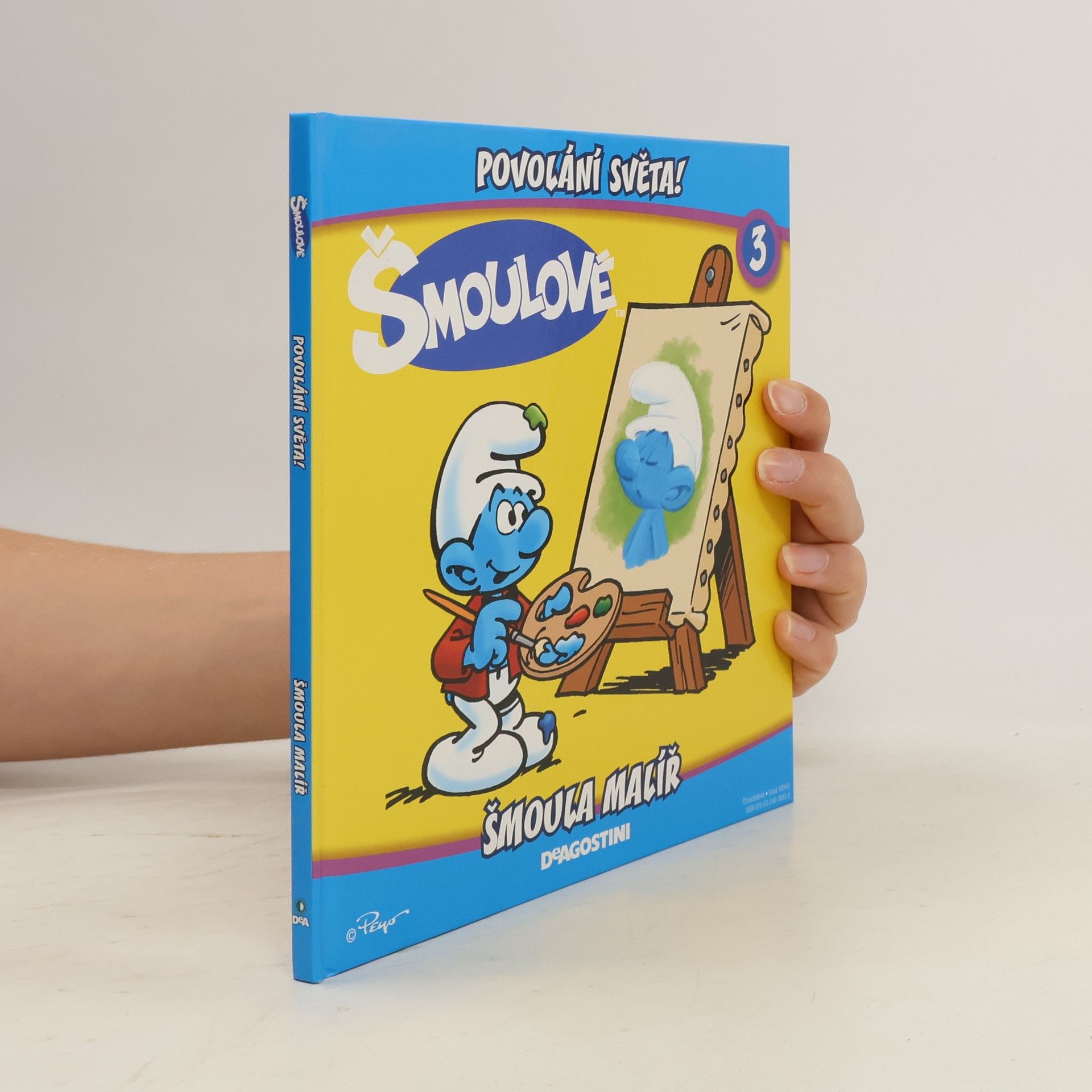 Iva Kořístková Šmoulové, povolání světa! 3 Šmoula malíř