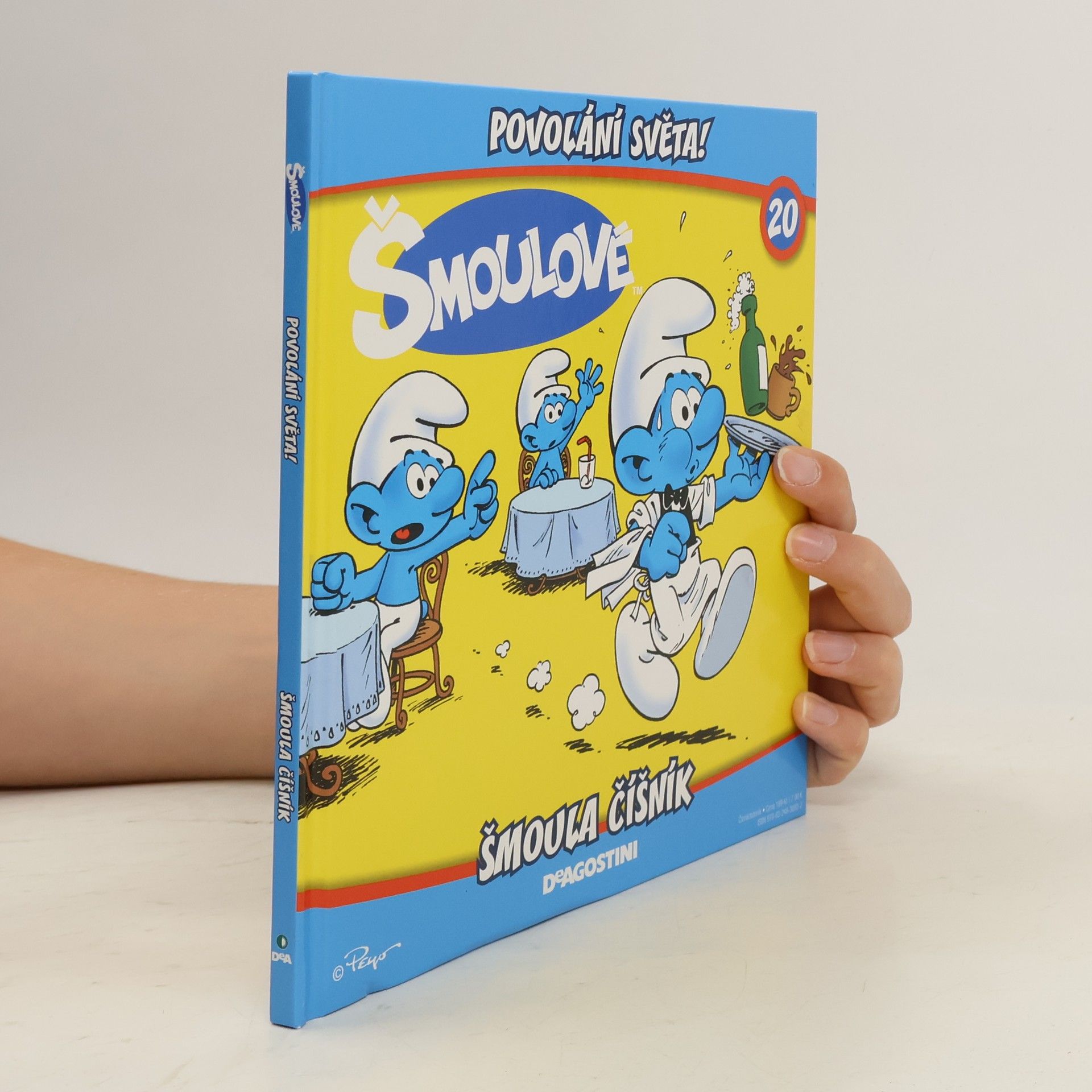 Collectif d'auteurs Šmoulové. Povolání světa! 20 Šmoula číšník