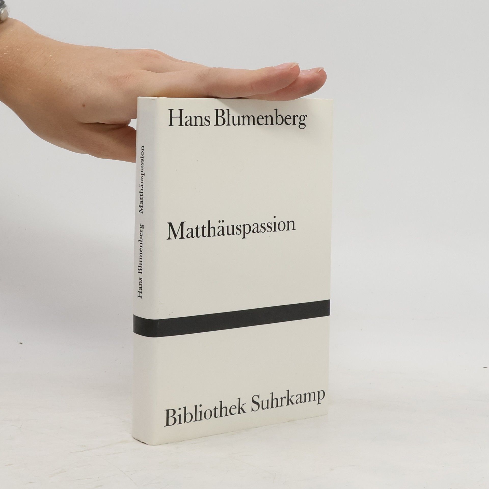 Hans Blumenberg Matthäuspassion