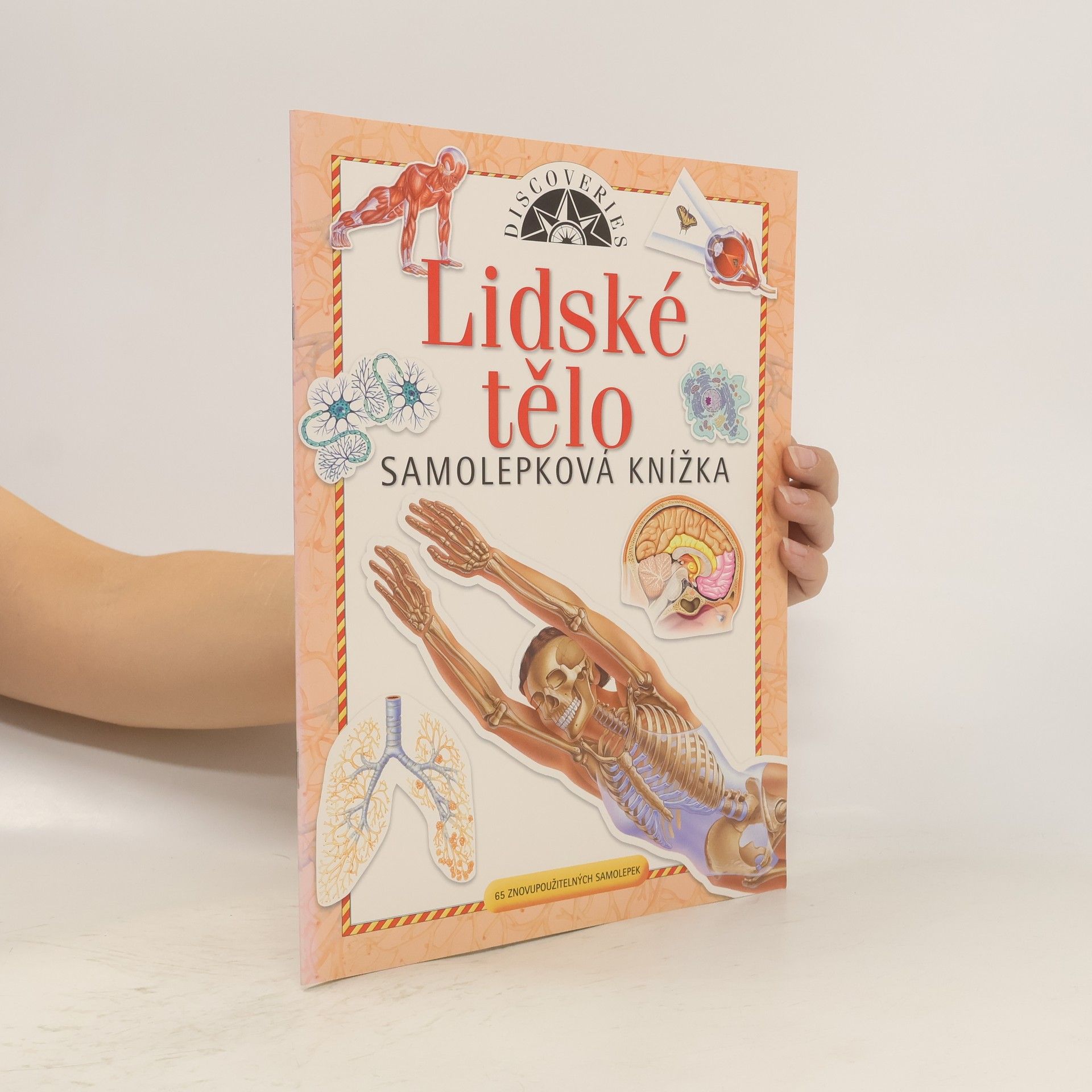 Collectif d'auteurs Lidské tělo. Samolepková knížka