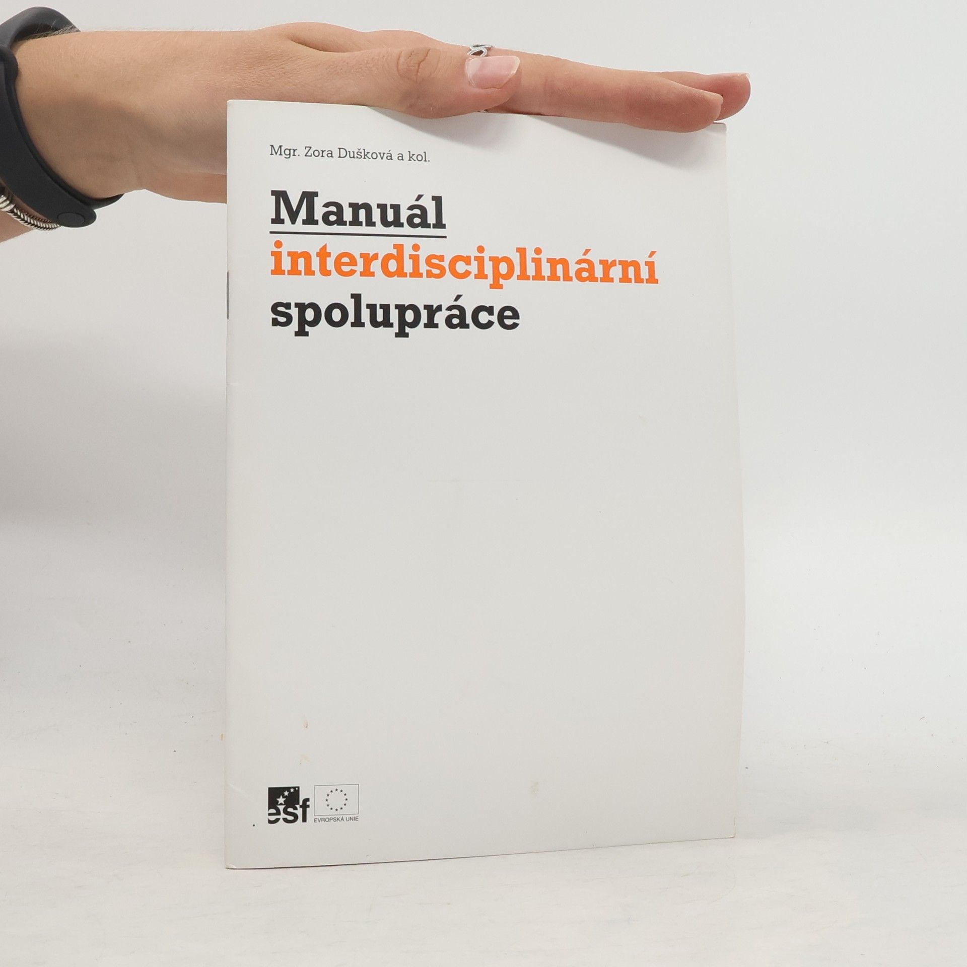 Zora Dušková Manuál interdisciplinární spolupráce