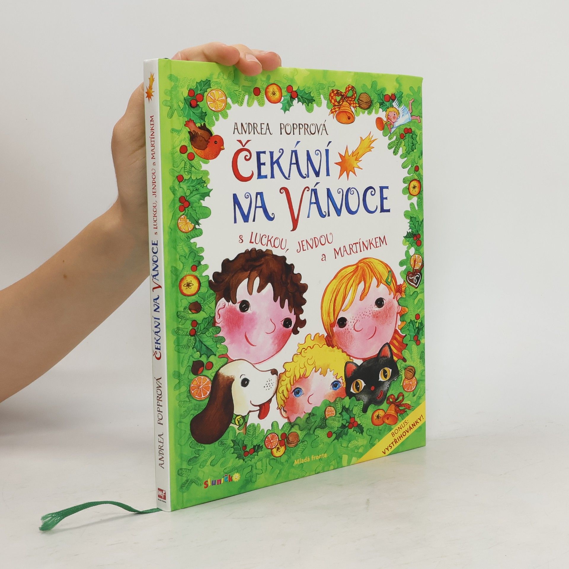 Andrea Popprová Čekání na Vánoce s Luckou, Jendou a Martínkem