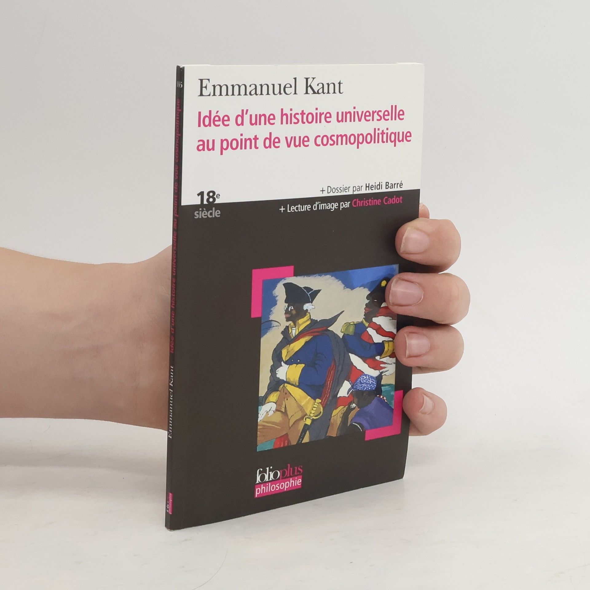 Immanuel Kant Idée d'une histoire universelle au point de vue cosmopolitique