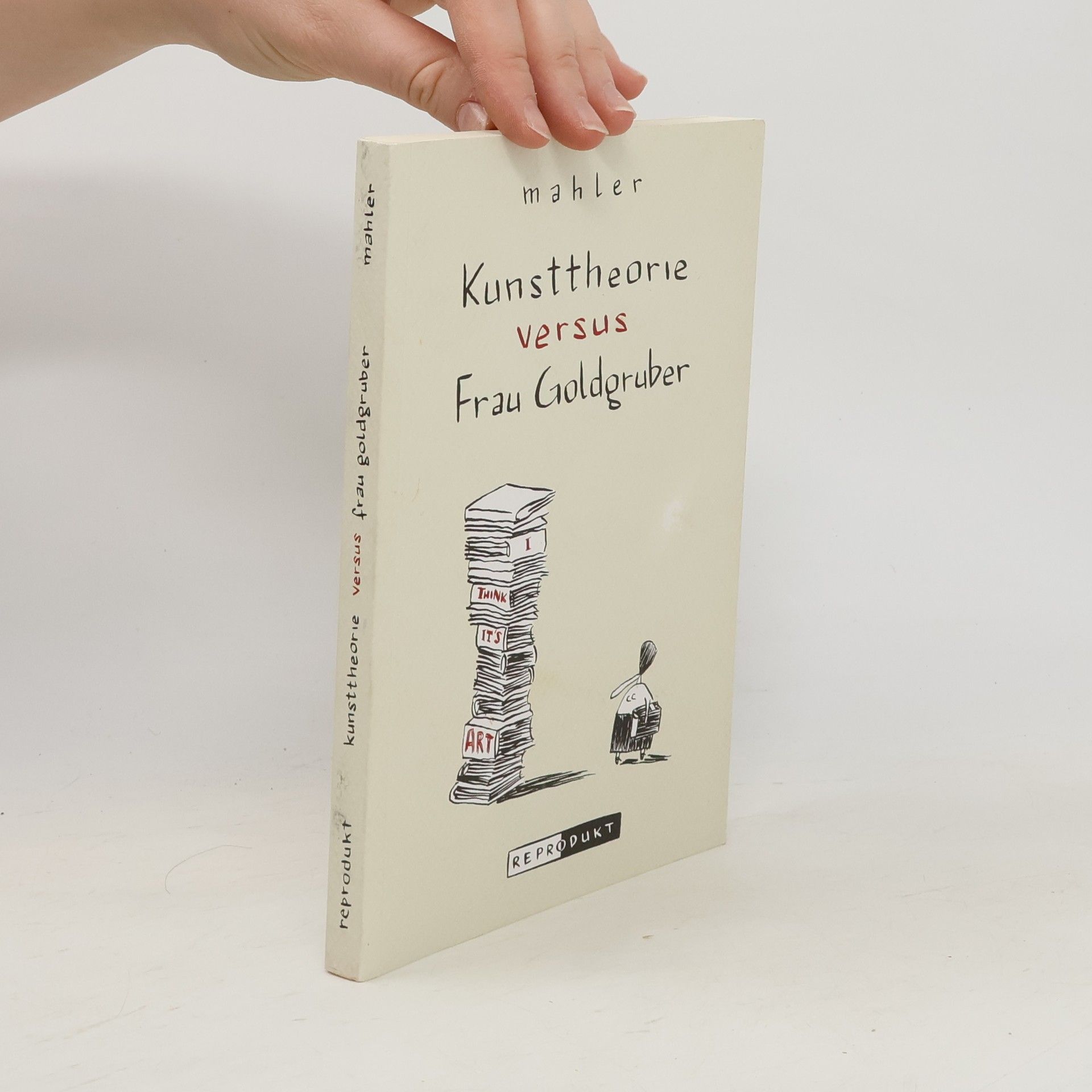 Nicolas Mahler Kunsttheorie versus Frau Goldgruber