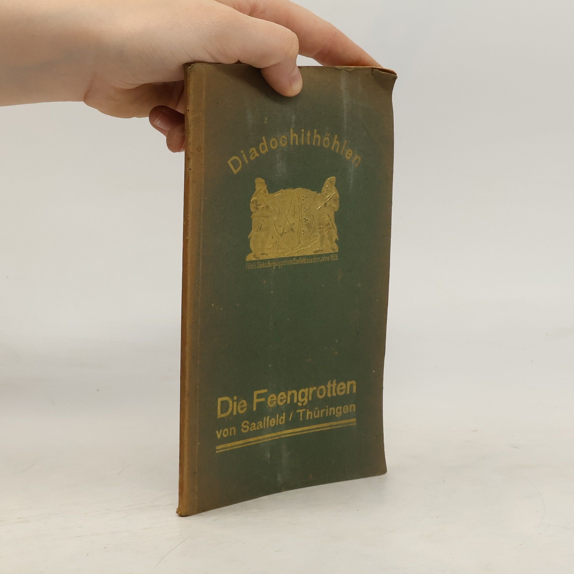 Hans Hess von Wichdorff Führer durch die Feengrotten von Saalfeld in Thüringen (Diadochithöhlen)
