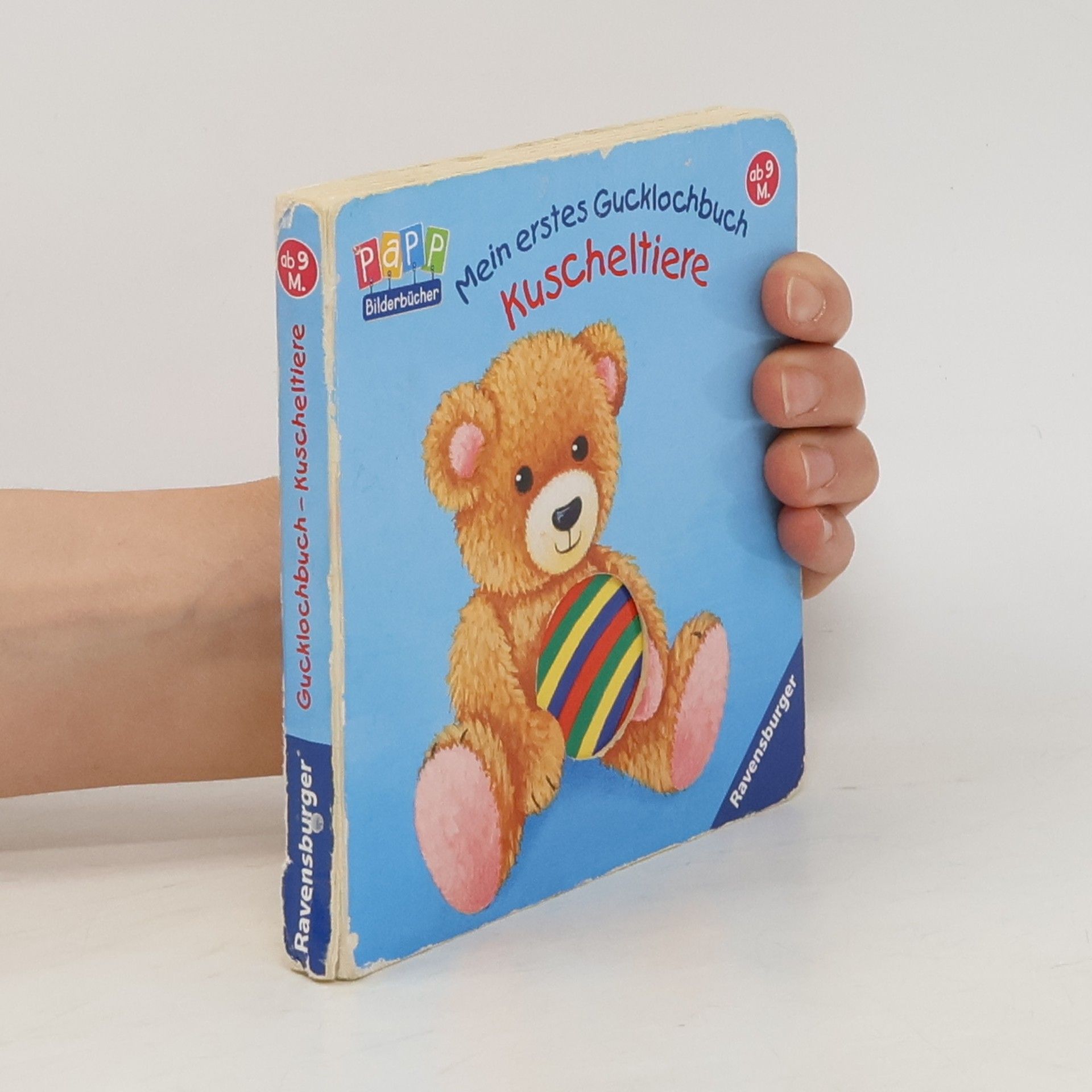 Eva Spanjardt Mein erstes Gucklochbuch Kuscheltiere