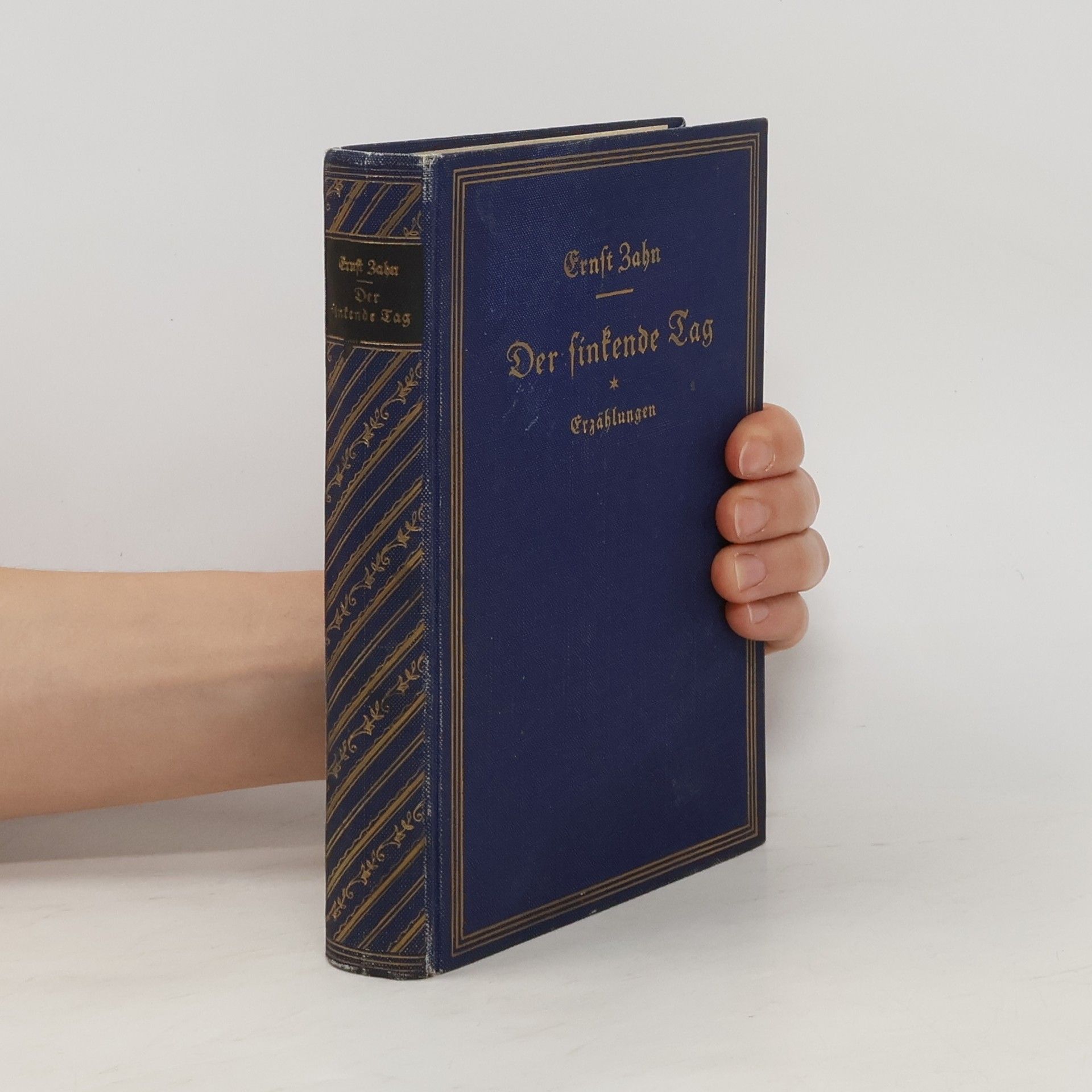Ernst Zahn Der sinkende Tag