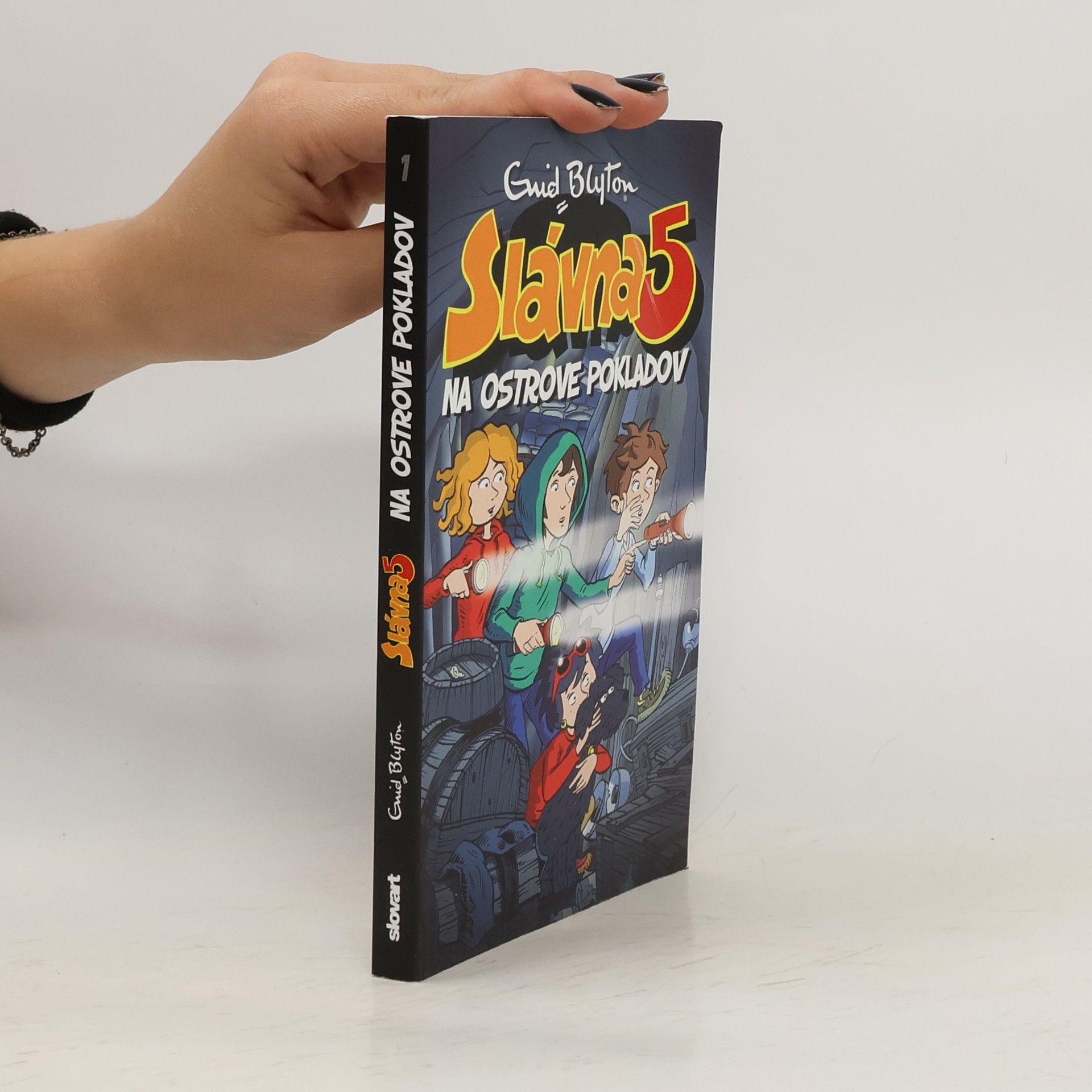 Enid Blyton Slávna 5 na ostrove pokladov