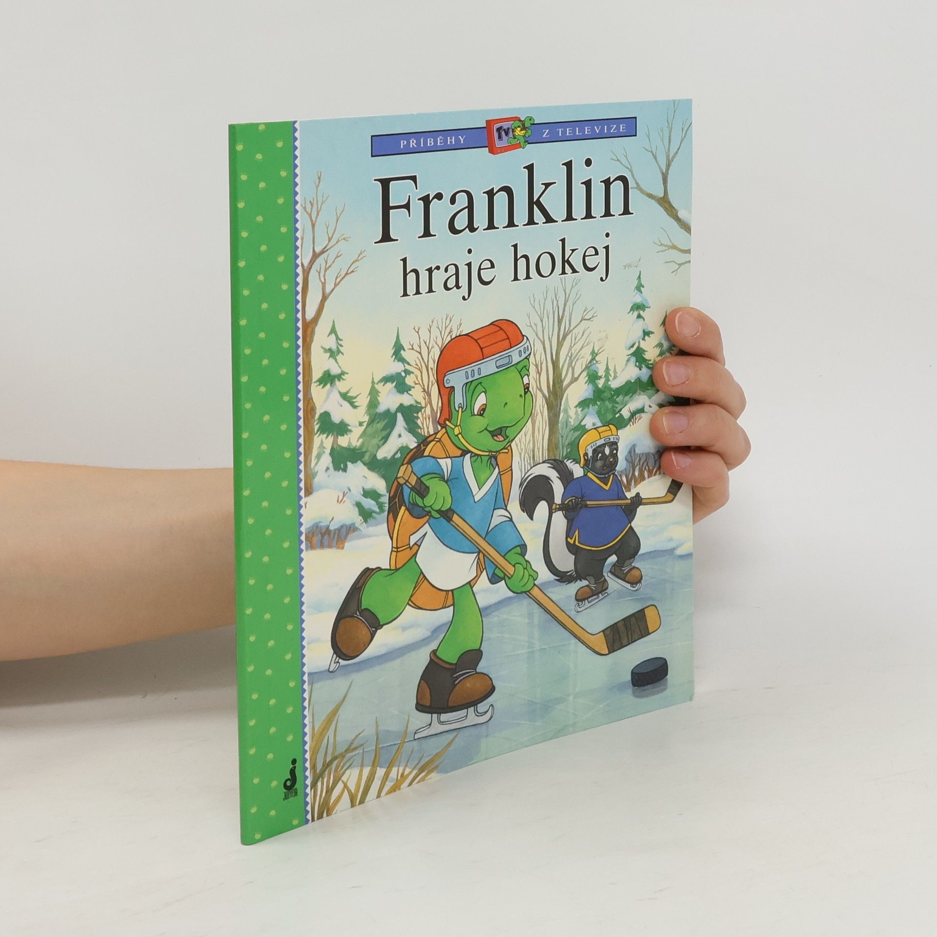 Alena Benešová Franklin hraje hokej