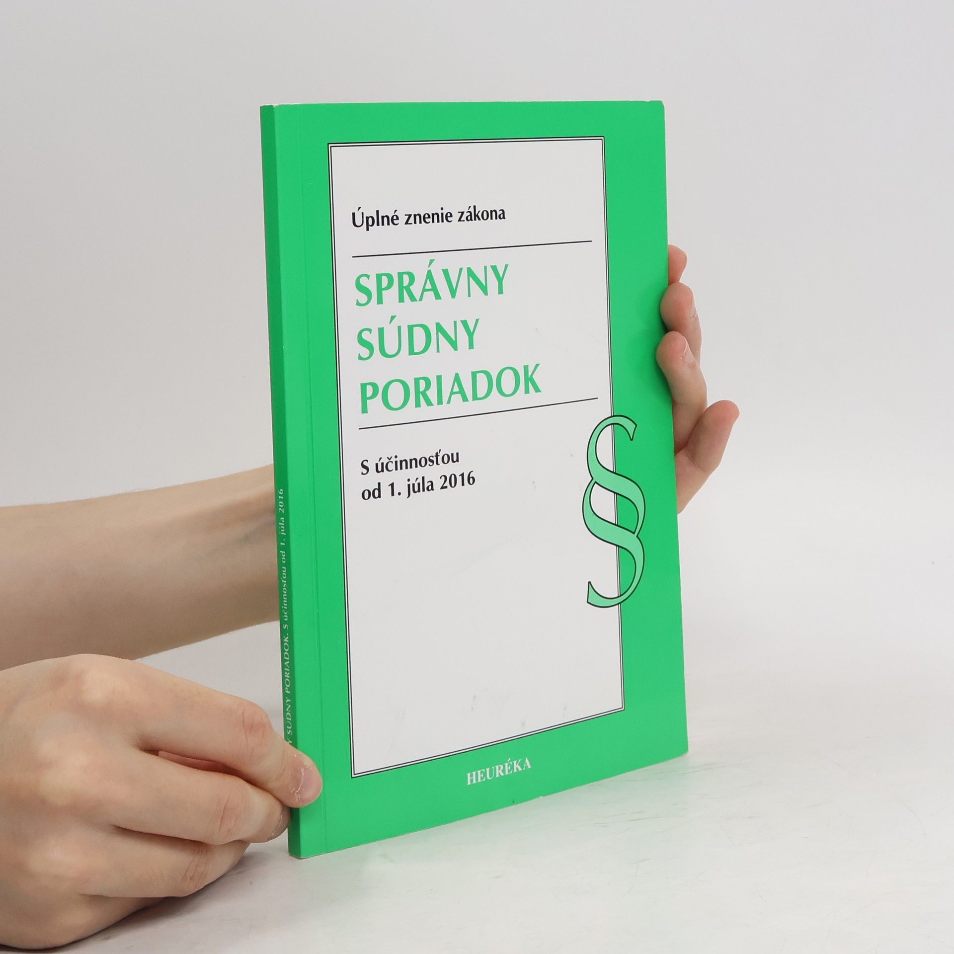 Anna Schneiderová Správny súdny poriadok, Úzz, 2015