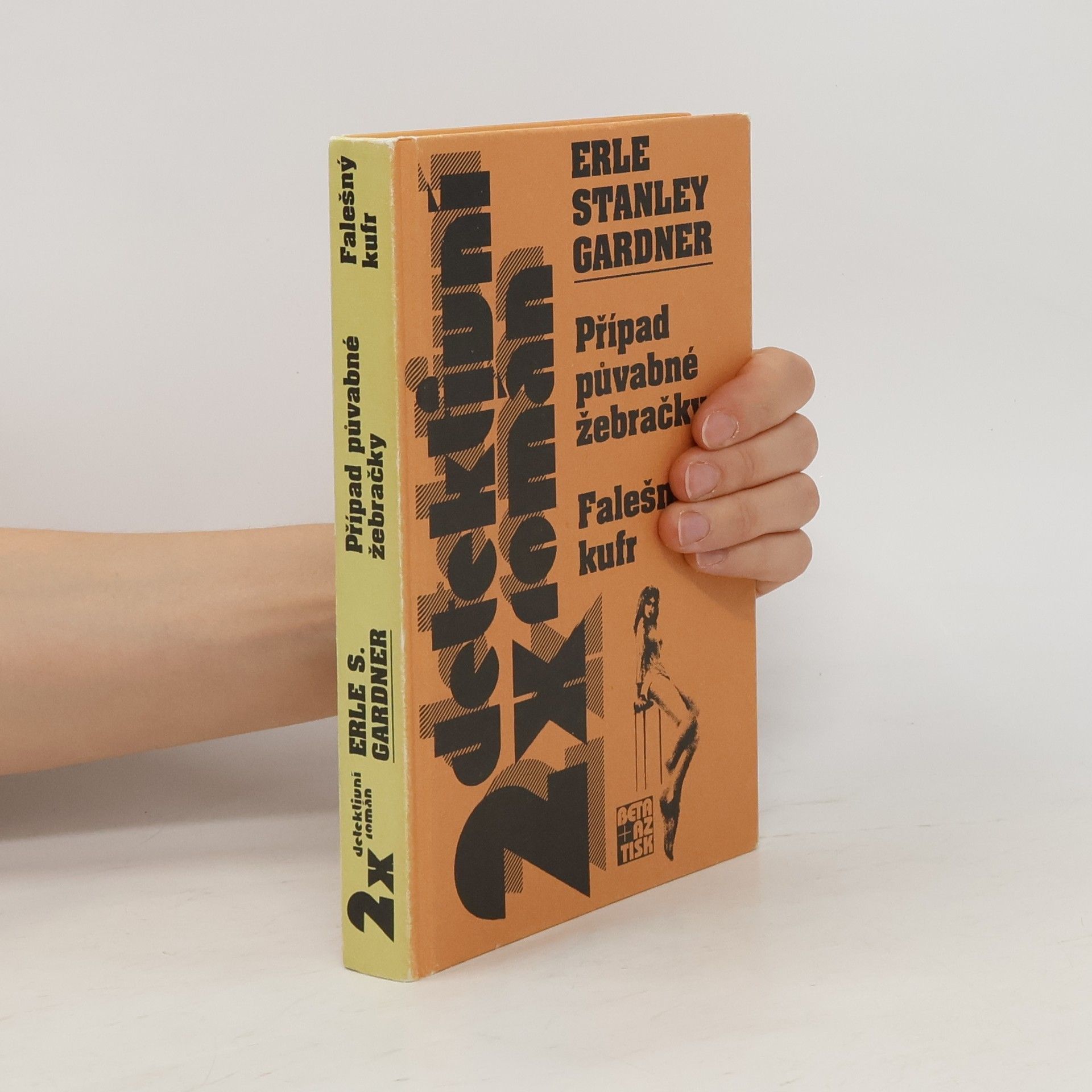 Erle Stanley Gardner 2x detektivní román - Případ půvabné žebračky. Falešný kufr