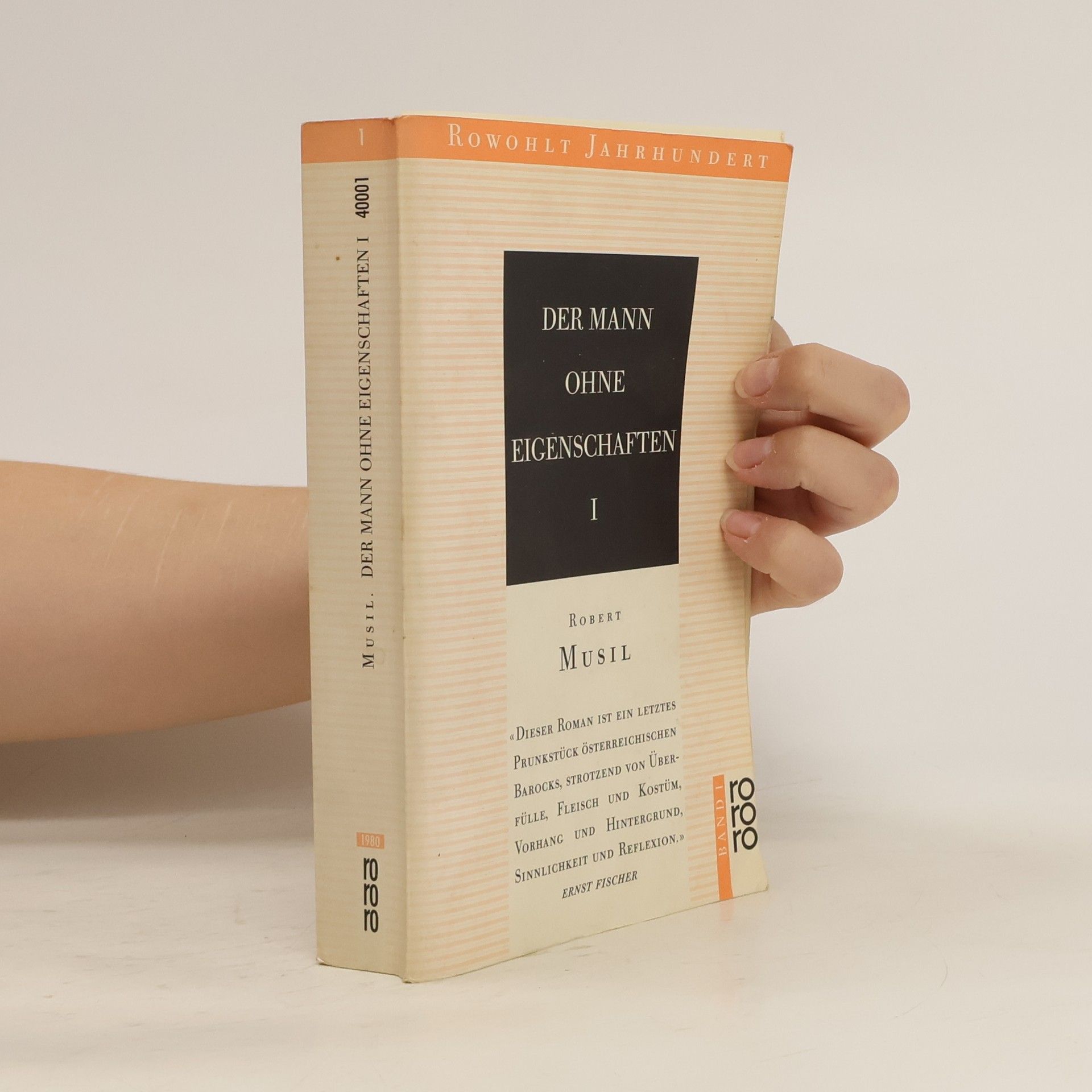 Robert Musil Der Mann ohne Eigenschaften 1