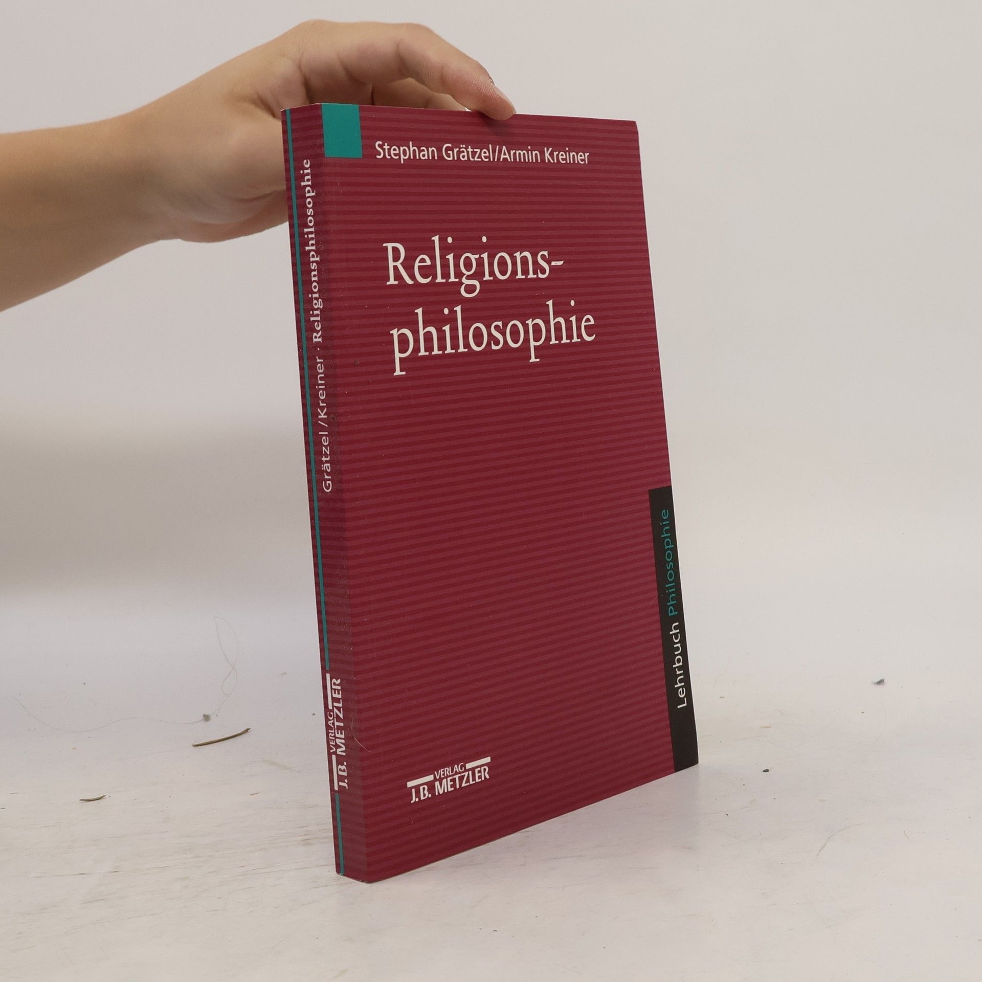 Stephan Grätzel Religionsphilosophie